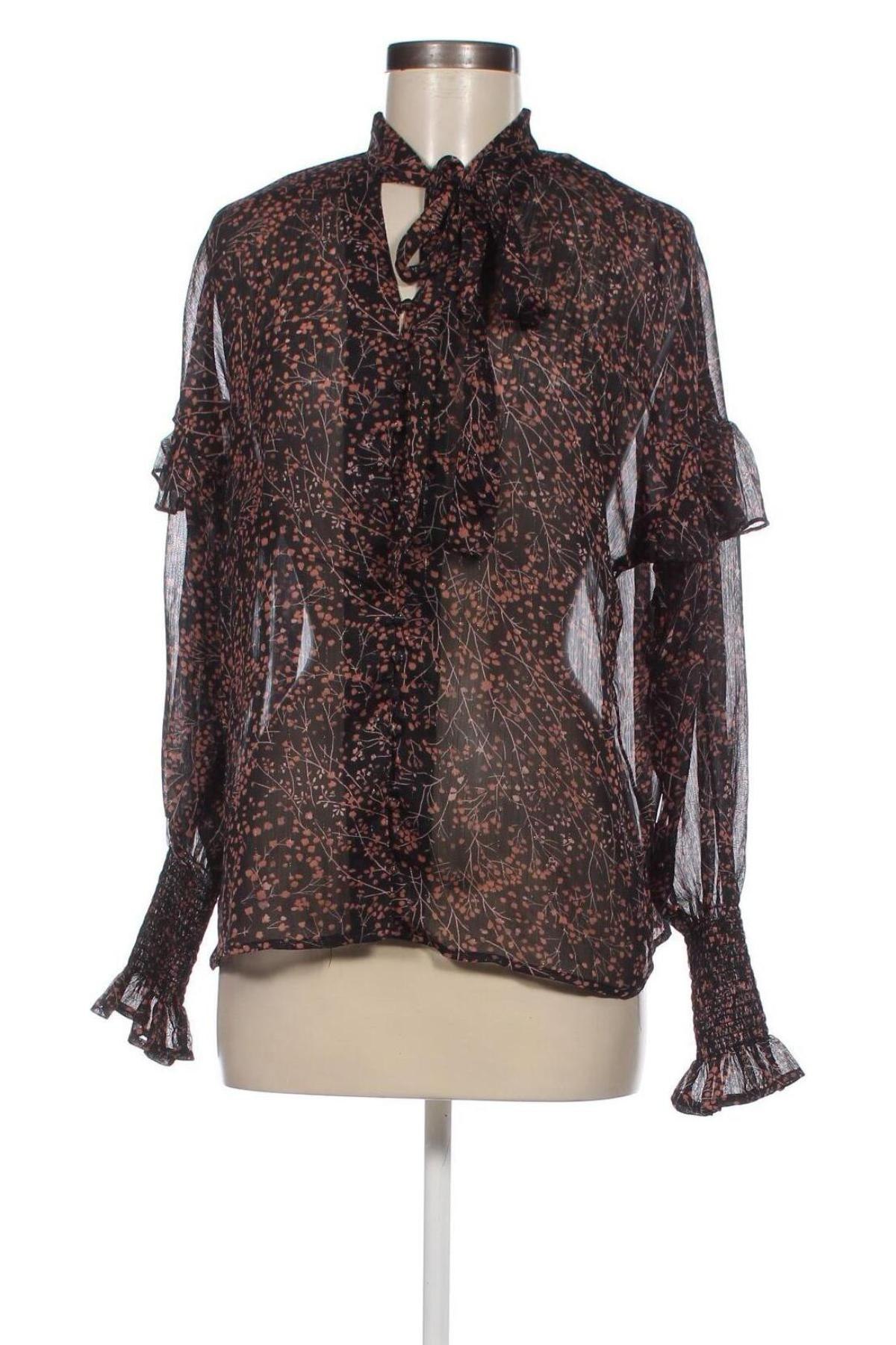 Γυναικείο πουκάμισο Sinsay, Μέγεθος S, Χρώμα Μαύρο, Τιμή 6,91 €