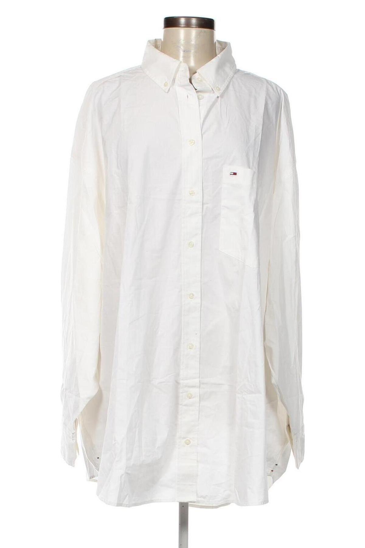 Дамска риза Tommy Jeans, Размер 3XL, Цвят Бял, Цена 156,00 лв.