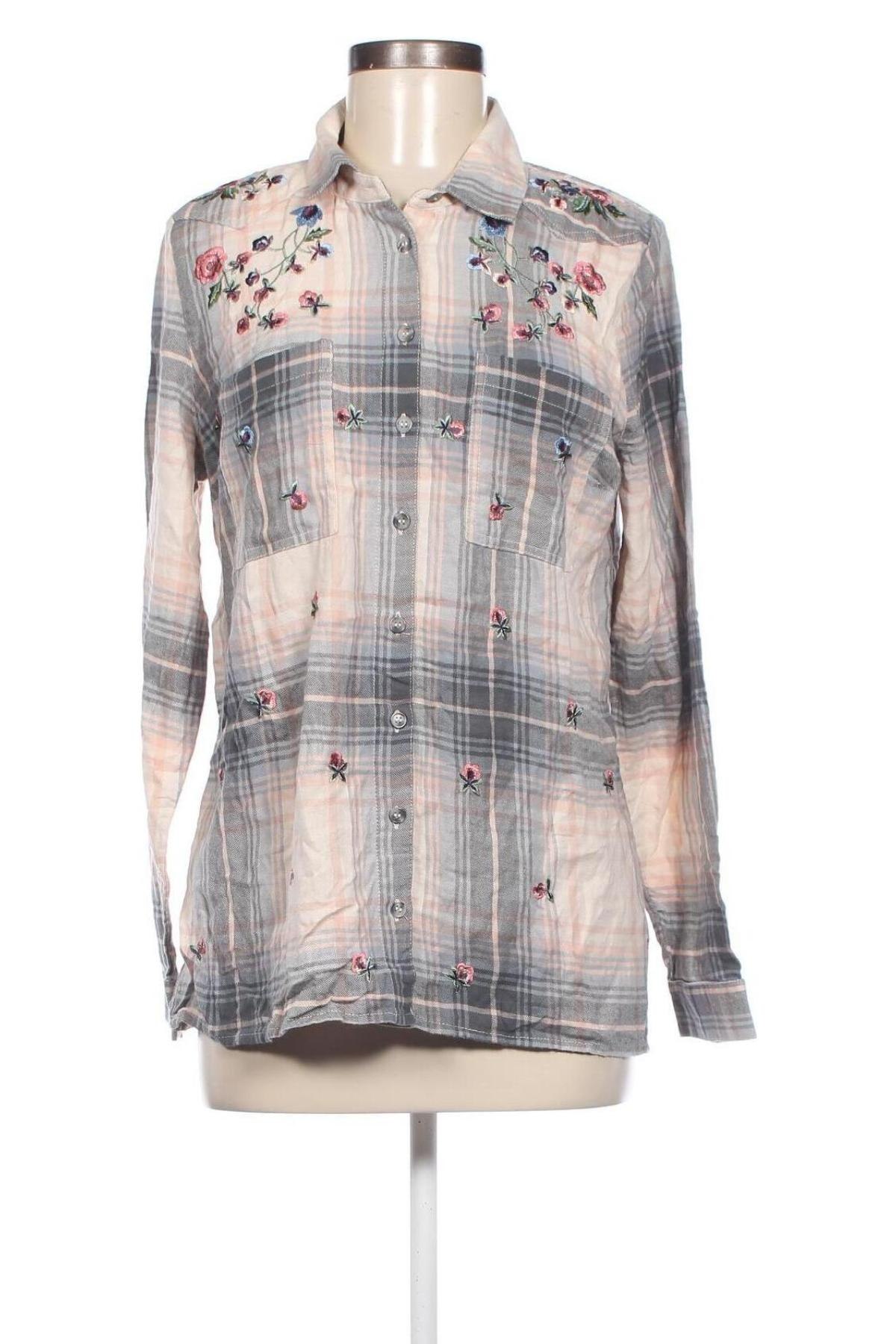 Γυναικείο πουκάμισο Tu, Μέγεθος M, Χρώμα Πολύχρωμο, Τιμή 5,41 €