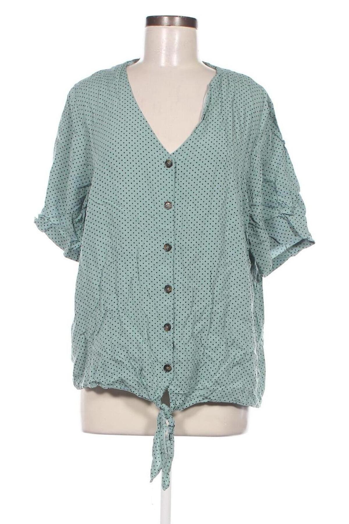 Дамска риза Xlnt, Размер XL, Цвят Зелен, Цена 17,00 лв.