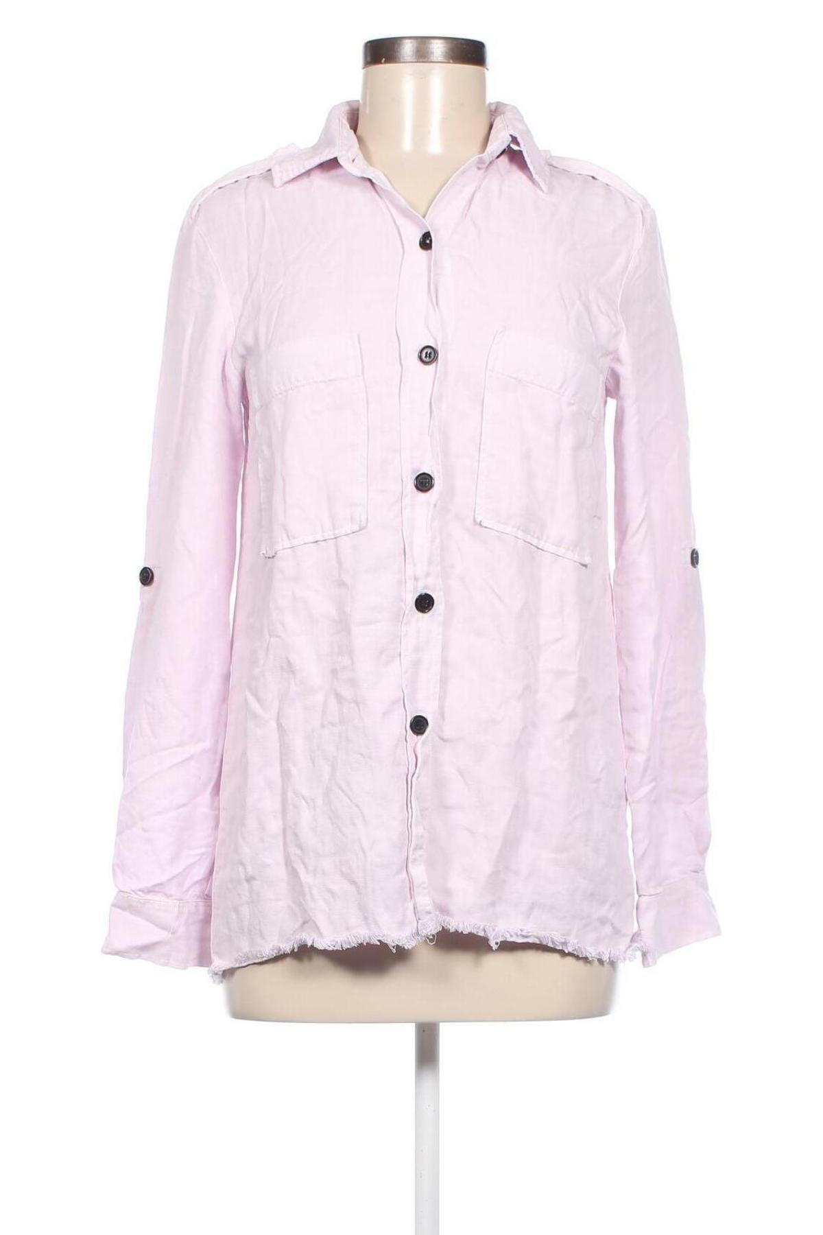 Dámska košeľa  Zara, Veľkosť S, Farba Ružová, Cena  6,12 €