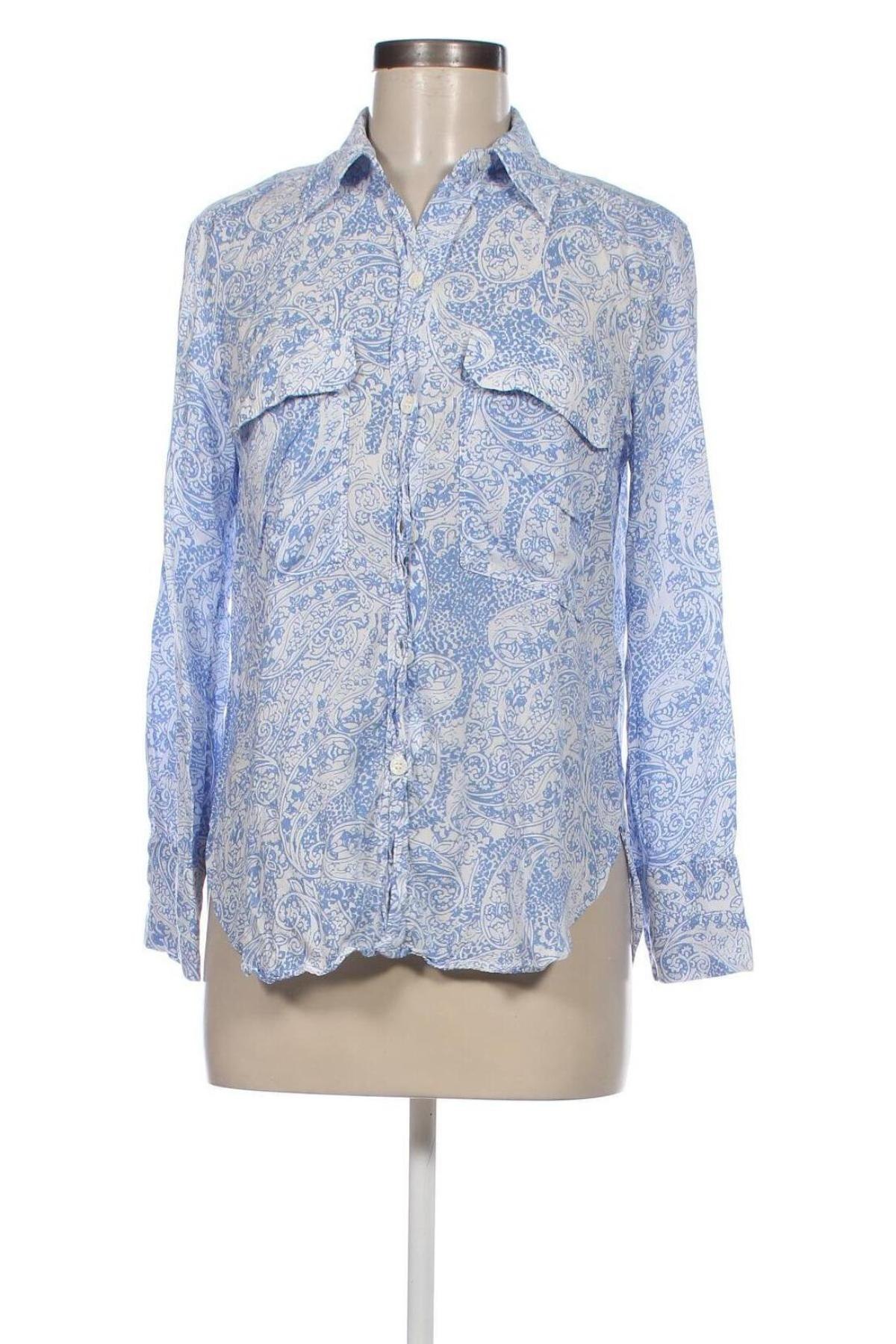 Damenbluse Zara, Größe S, Farbe Blau, Preis € 6,64