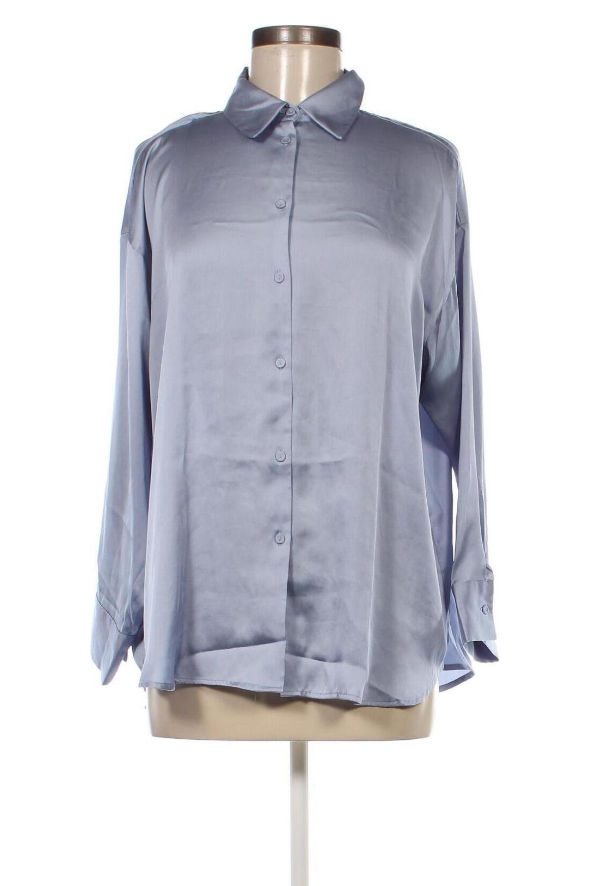 Dámska košeľa  Zara, Veľkosť M, Farba Modrá, Cena  13,82 €