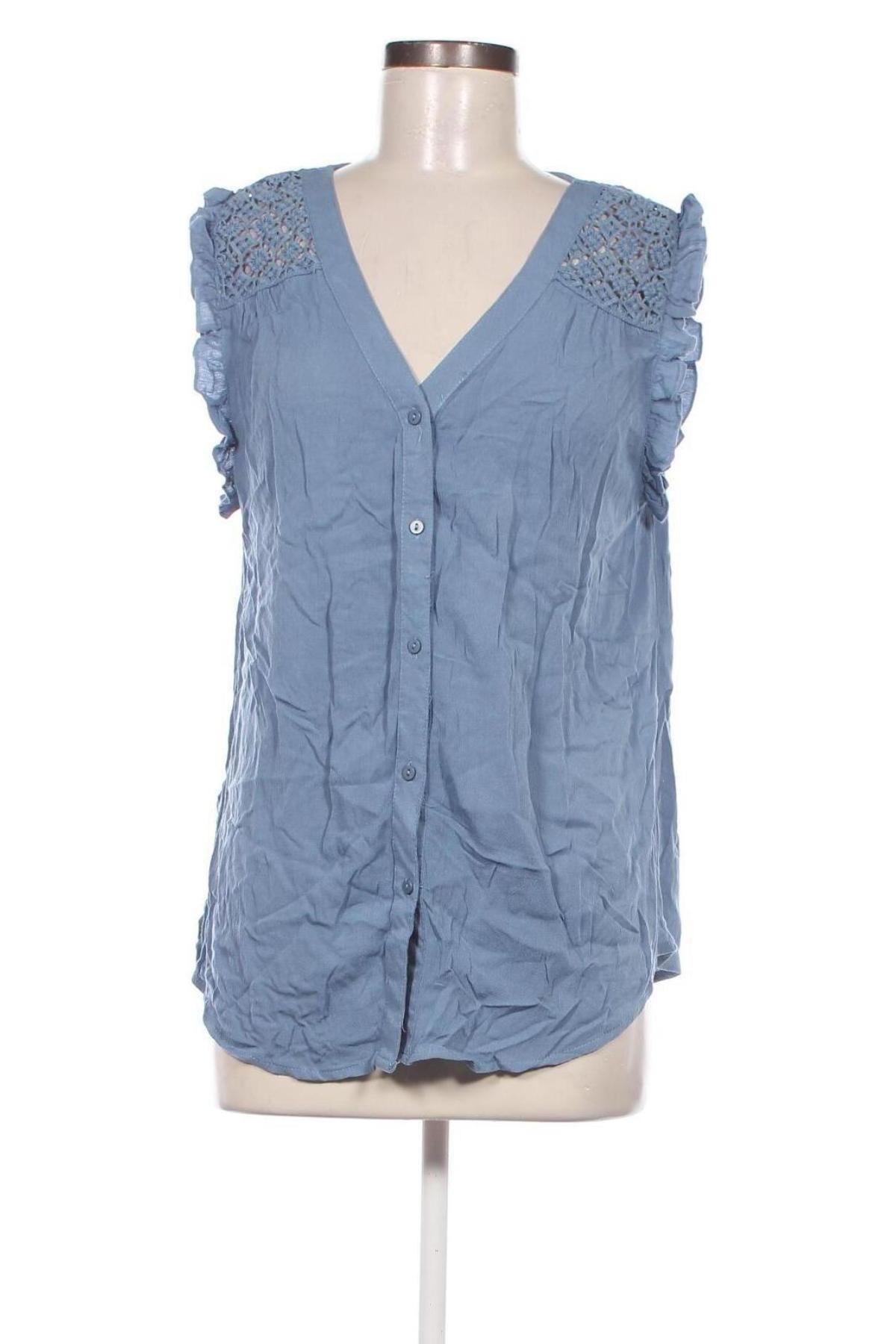 Γυναικείο πουκάμισο Zavanna, Μέγεθος S, Χρώμα Μπλέ, Τιμή 15,46 €