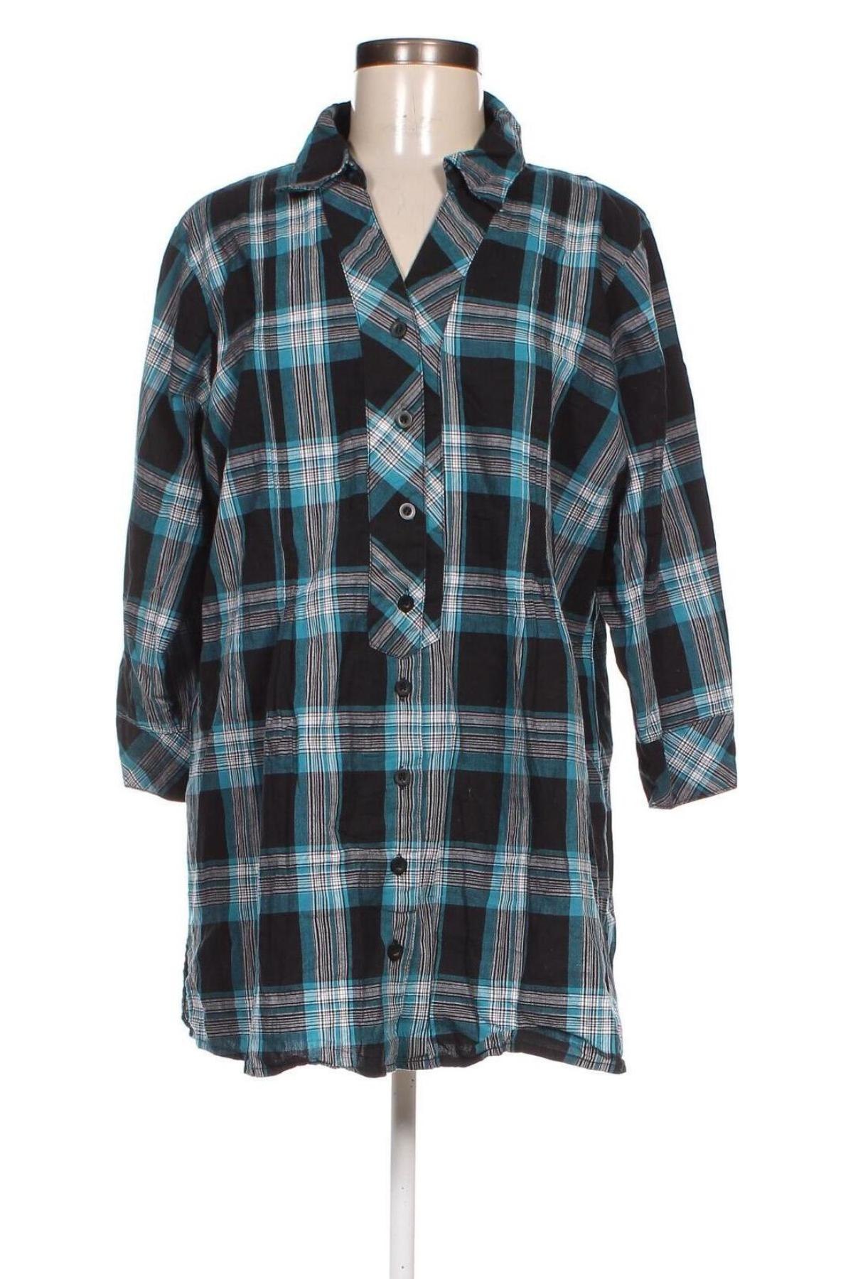 Γυναικείο πουκάμισο Zhenzi, Μέγεθος XL, Χρώμα Πολύχρωμο, Τιμή 7,58 €