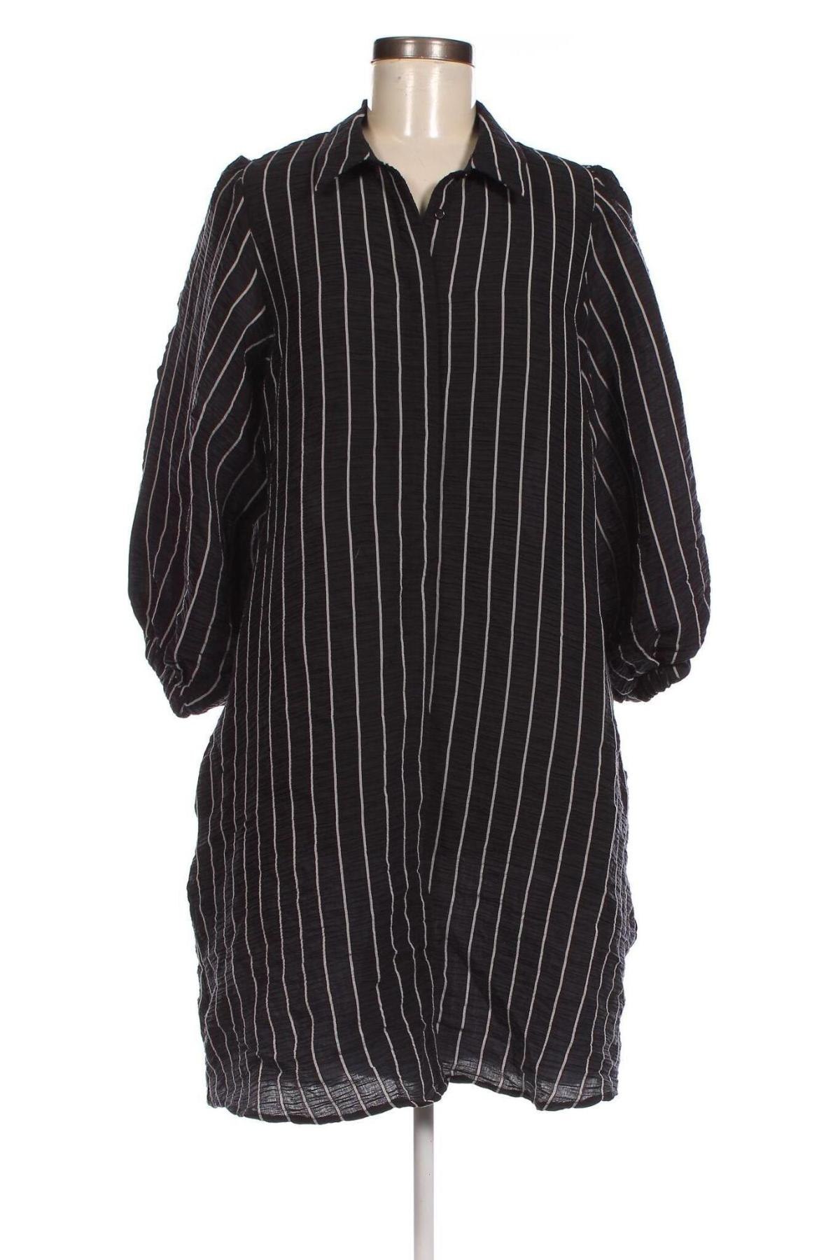 Γυναικείο πουκάμισο mbyM, Μέγεθος XL, Χρώμα Μαύρο, Τιμή 13,36 €