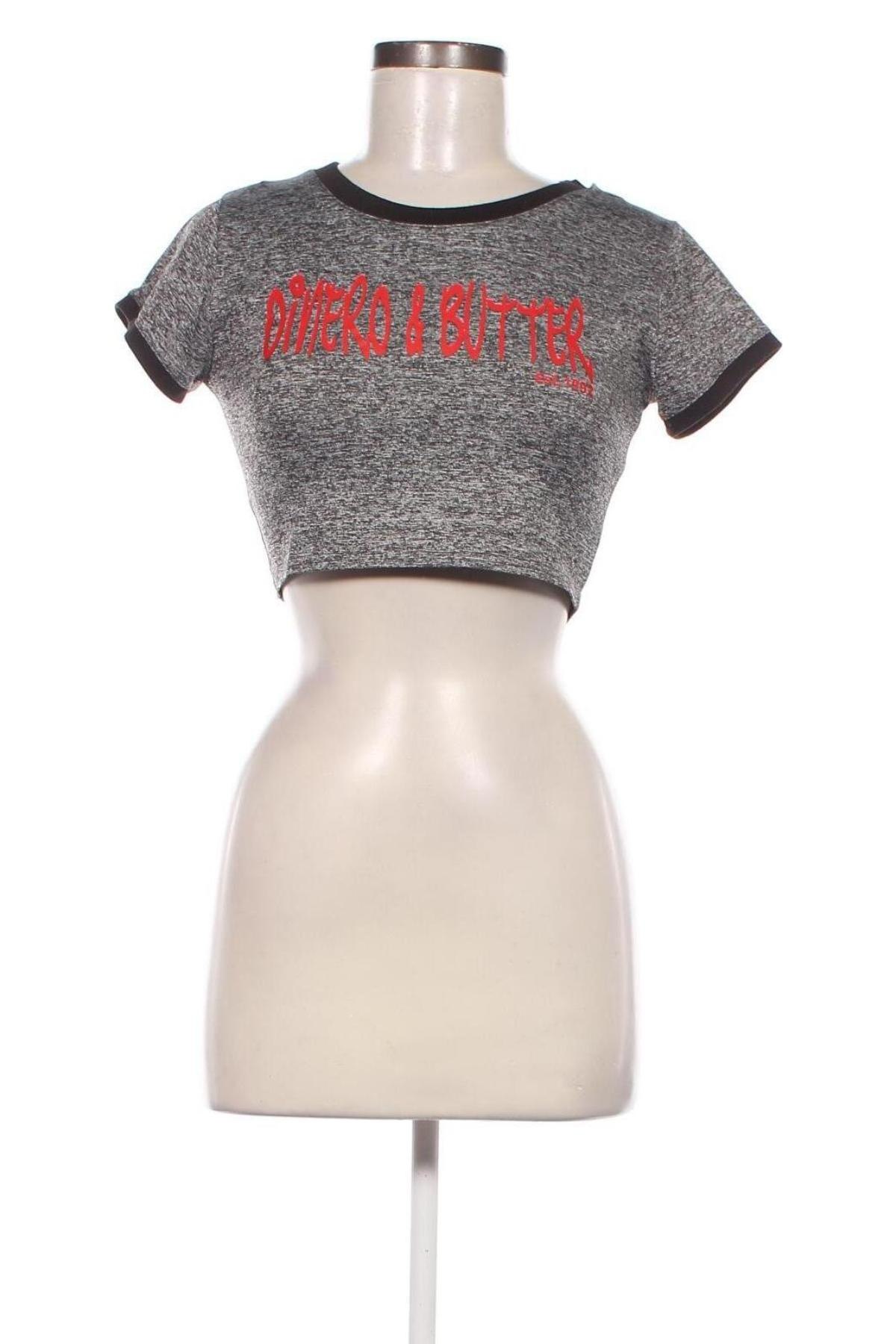 Damen T-Shirt, Größe M, Farbe Grau, Preis € 9,05