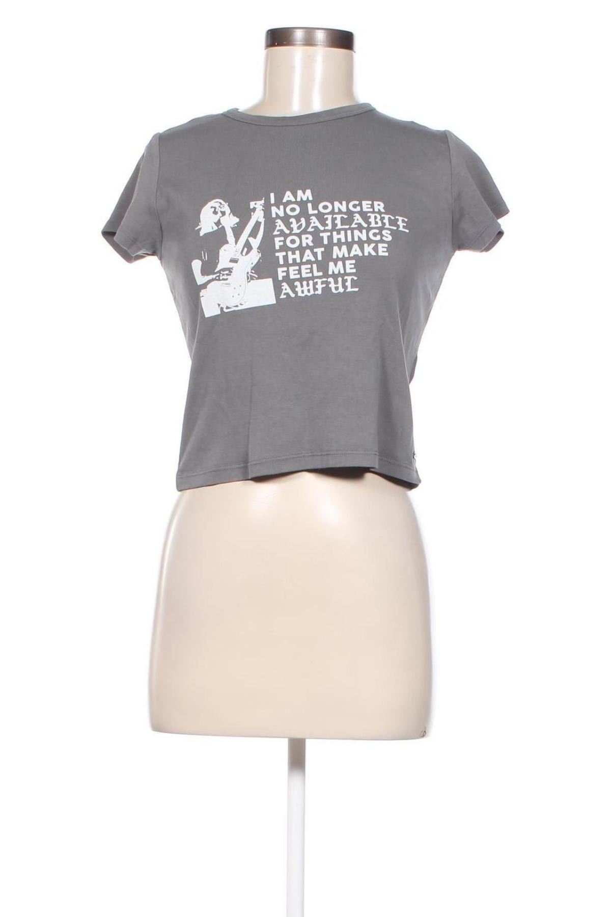 Damen T-Shirt, Größe M, Farbe Grau, Preis 3,59 €