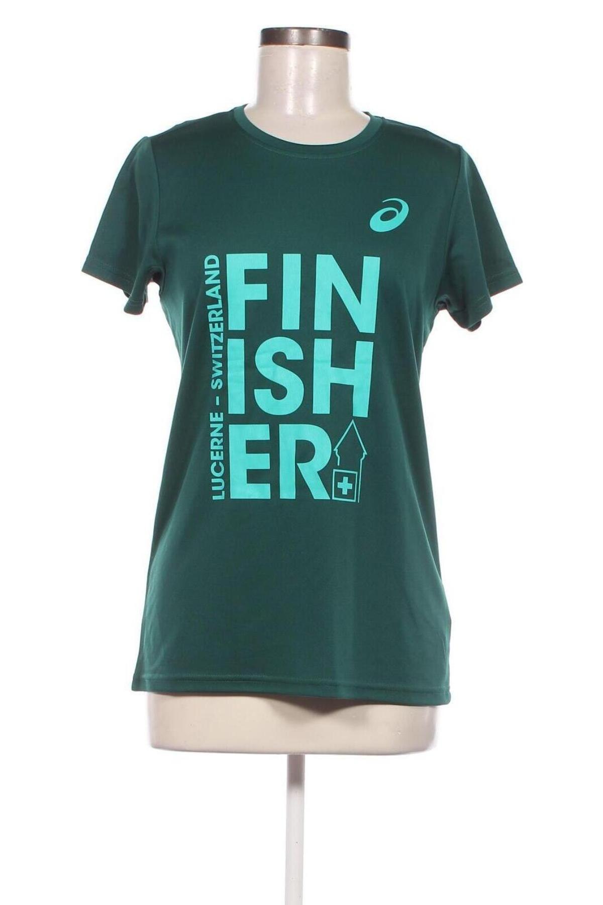 Tricou de femei ASICS, Mărime M, Culoare Verde, Preț 79,94 Lei