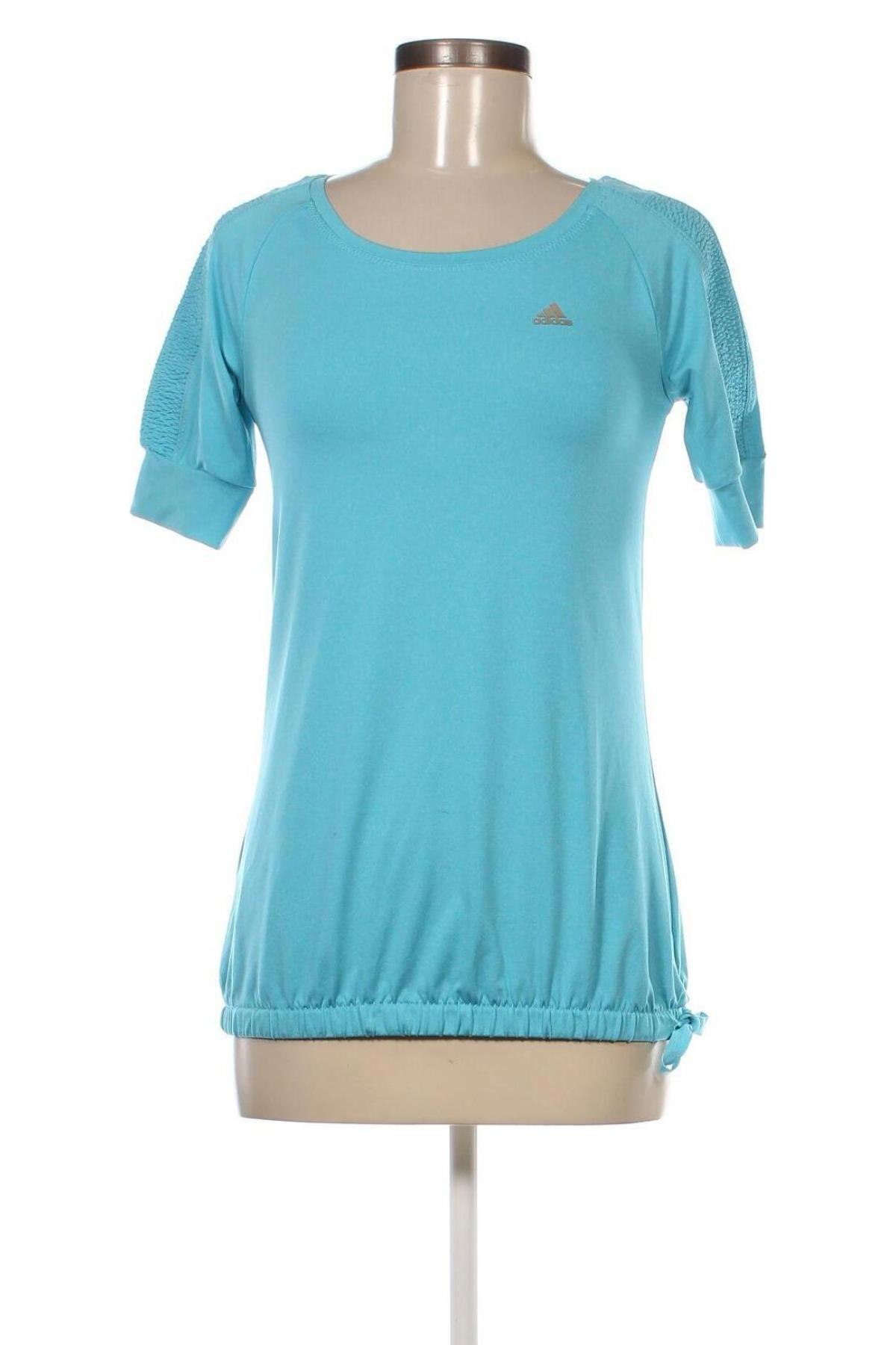 Damen T-Shirt Adidas, Größe M, Farbe Blau, Preis € 13,82