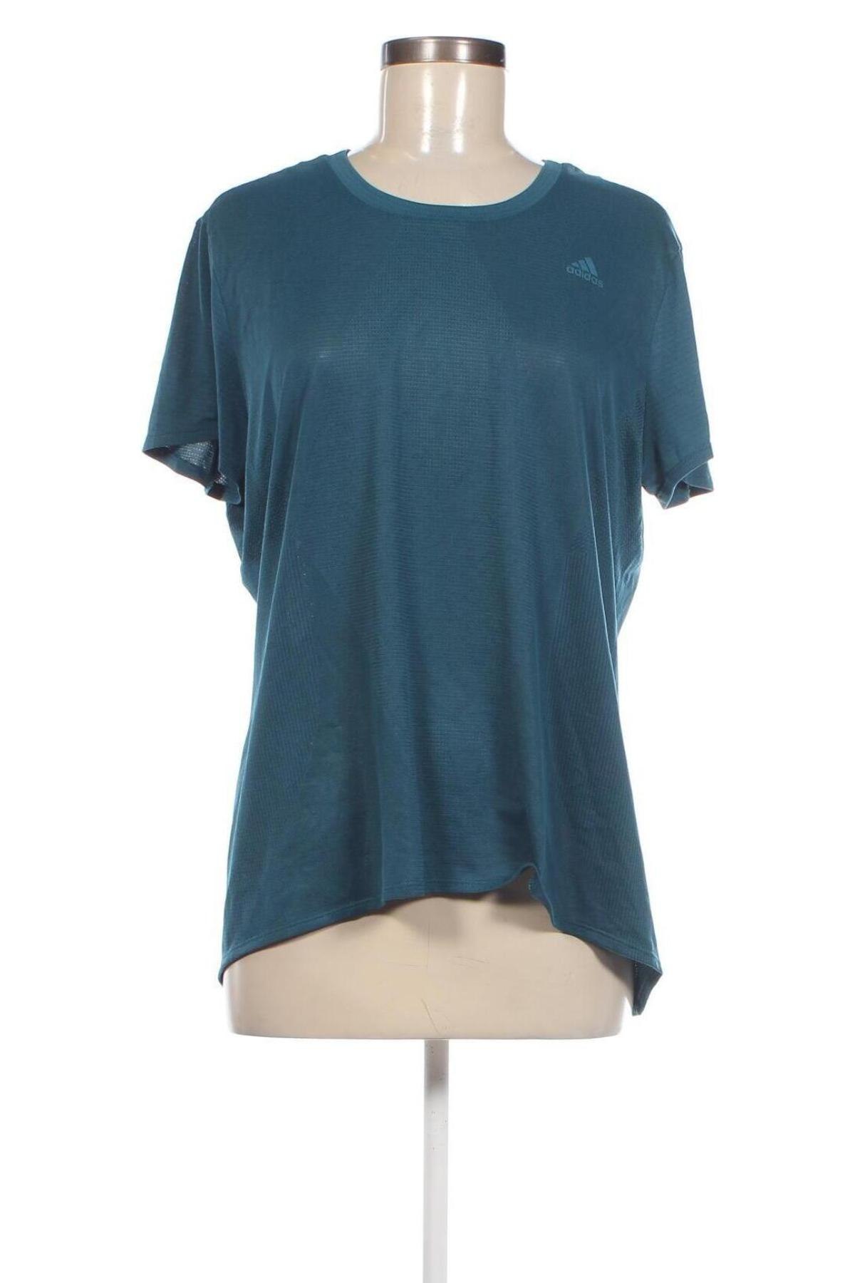 Damen T-Shirt Adidas, Größe XL, Farbe Blau, Preis 16,91 €