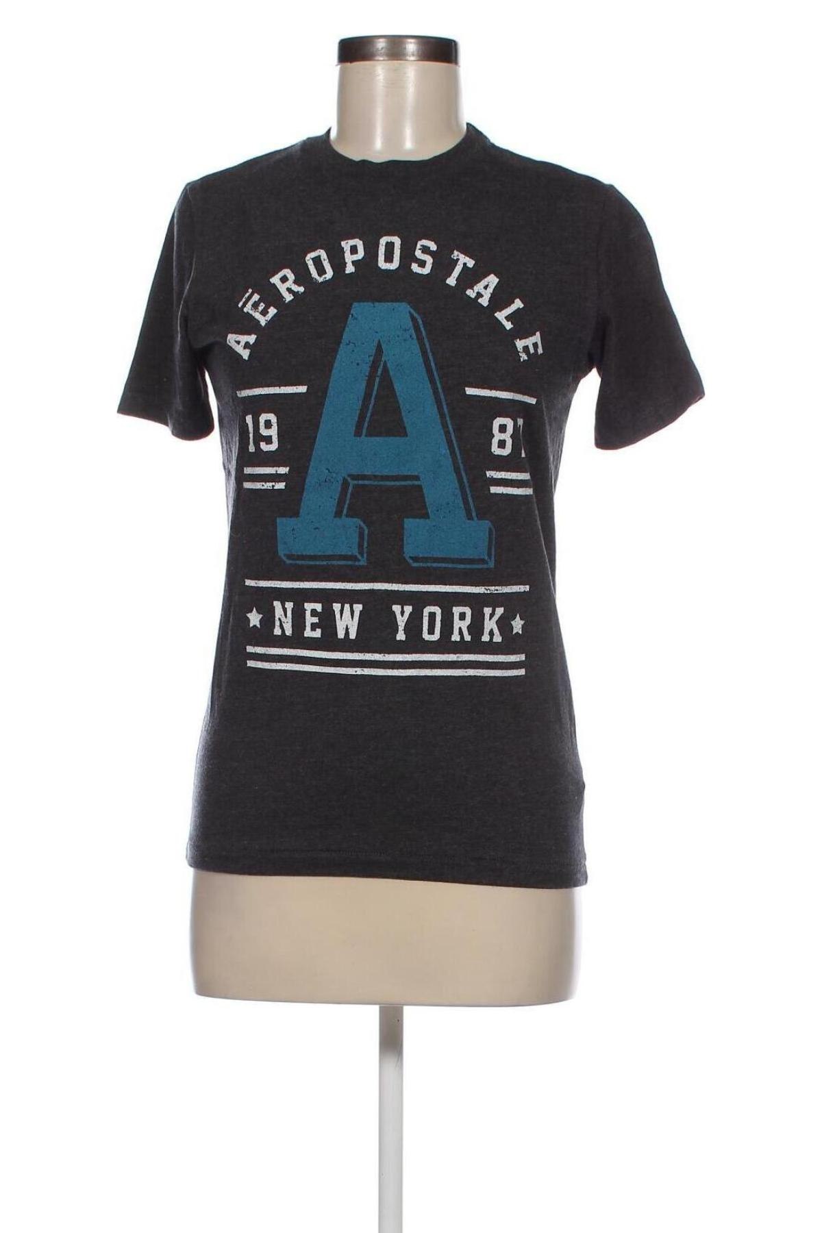 Damen T-Shirt Aeropostale, Größe XS, Farbe Grau, Preis € 6,65