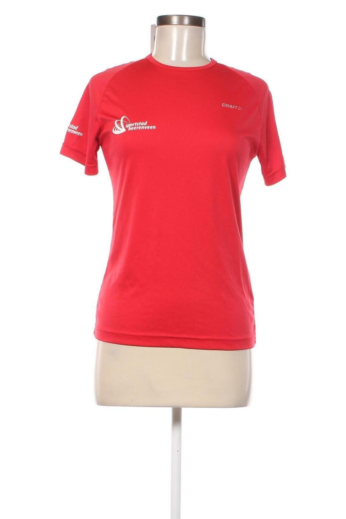 Γυναικείο t-shirt Craft, Μέγεθος M, Χρώμα Κόκκινο, Τιμή 14,20 €