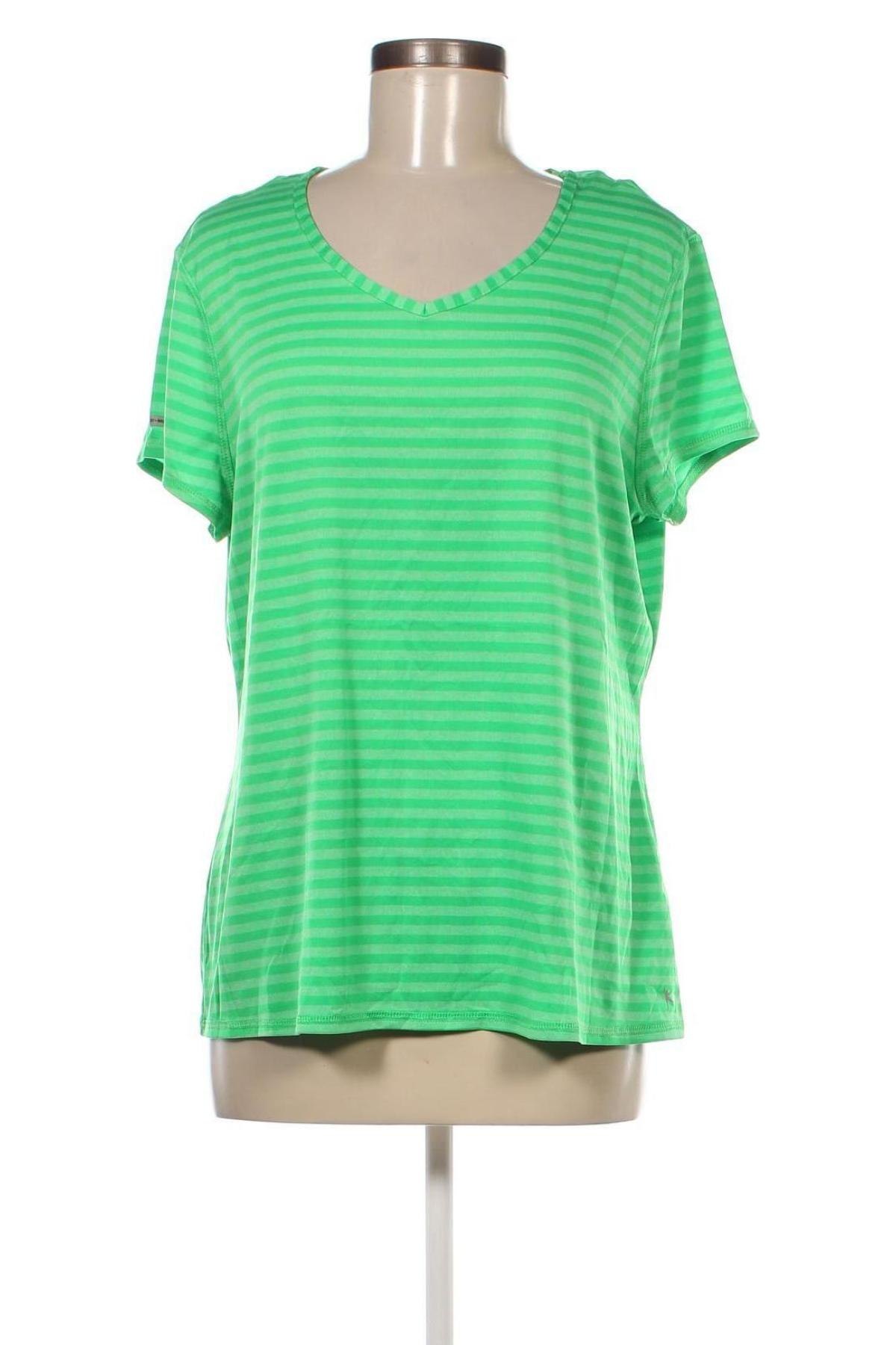 Γυναικείο t-shirt Danskin, Μέγεθος XXL, Χρώμα Πράσινο, Τιμή 6,65 €