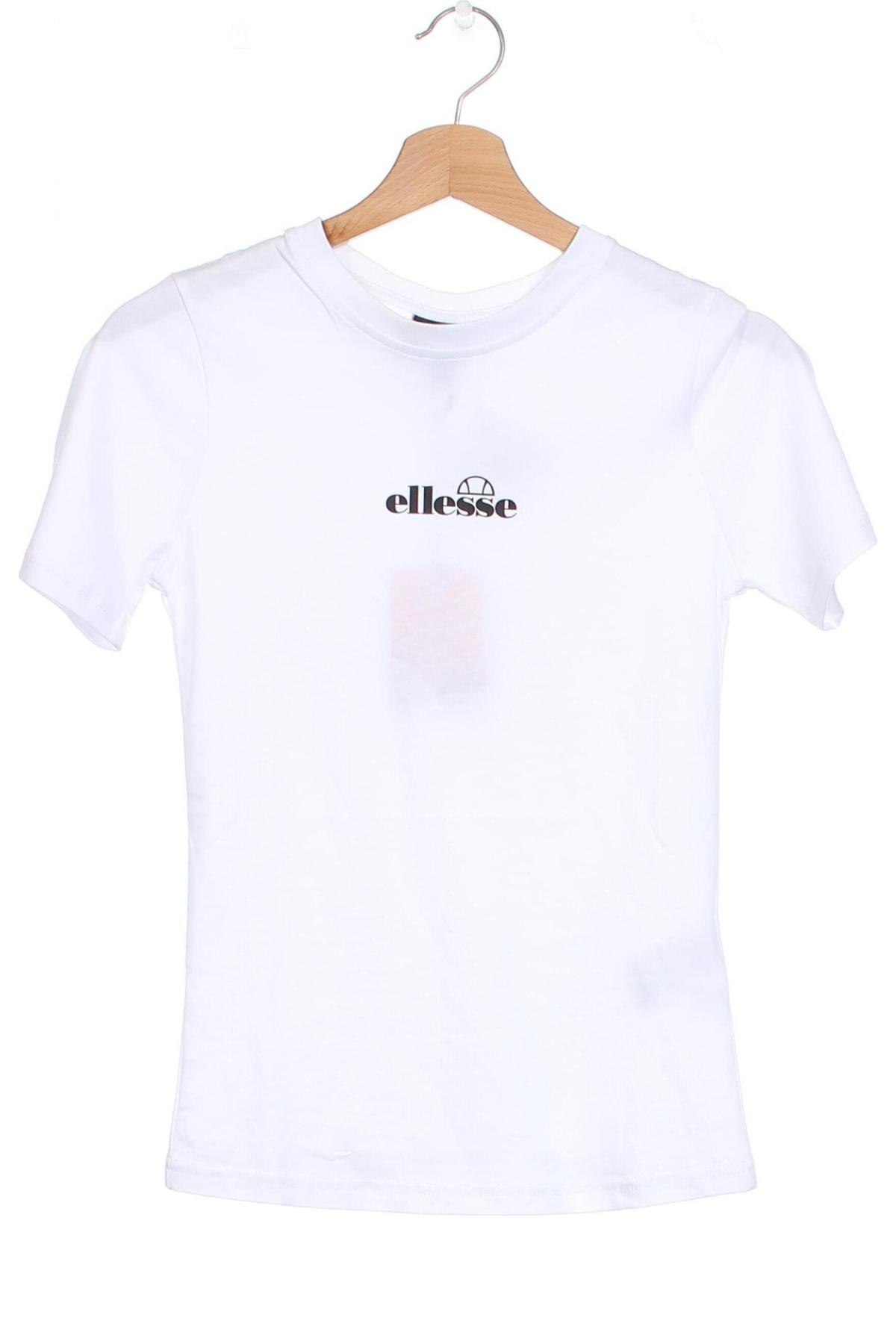 Γυναικείο t-shirt Ellesse, Μέγεθος S, Χρώμα Λευκό, Τιμή 18,56 €