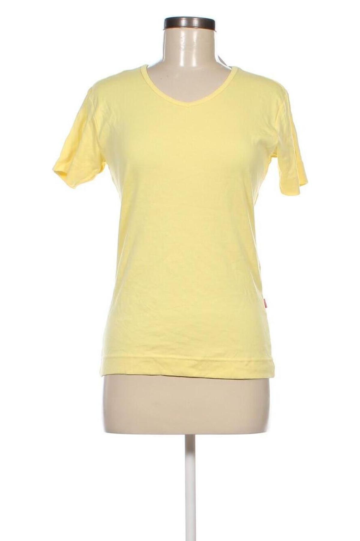 Damen T-Shirt Engelbert Strauss, Größe M, Farbe Gelb, Preis € 6,68