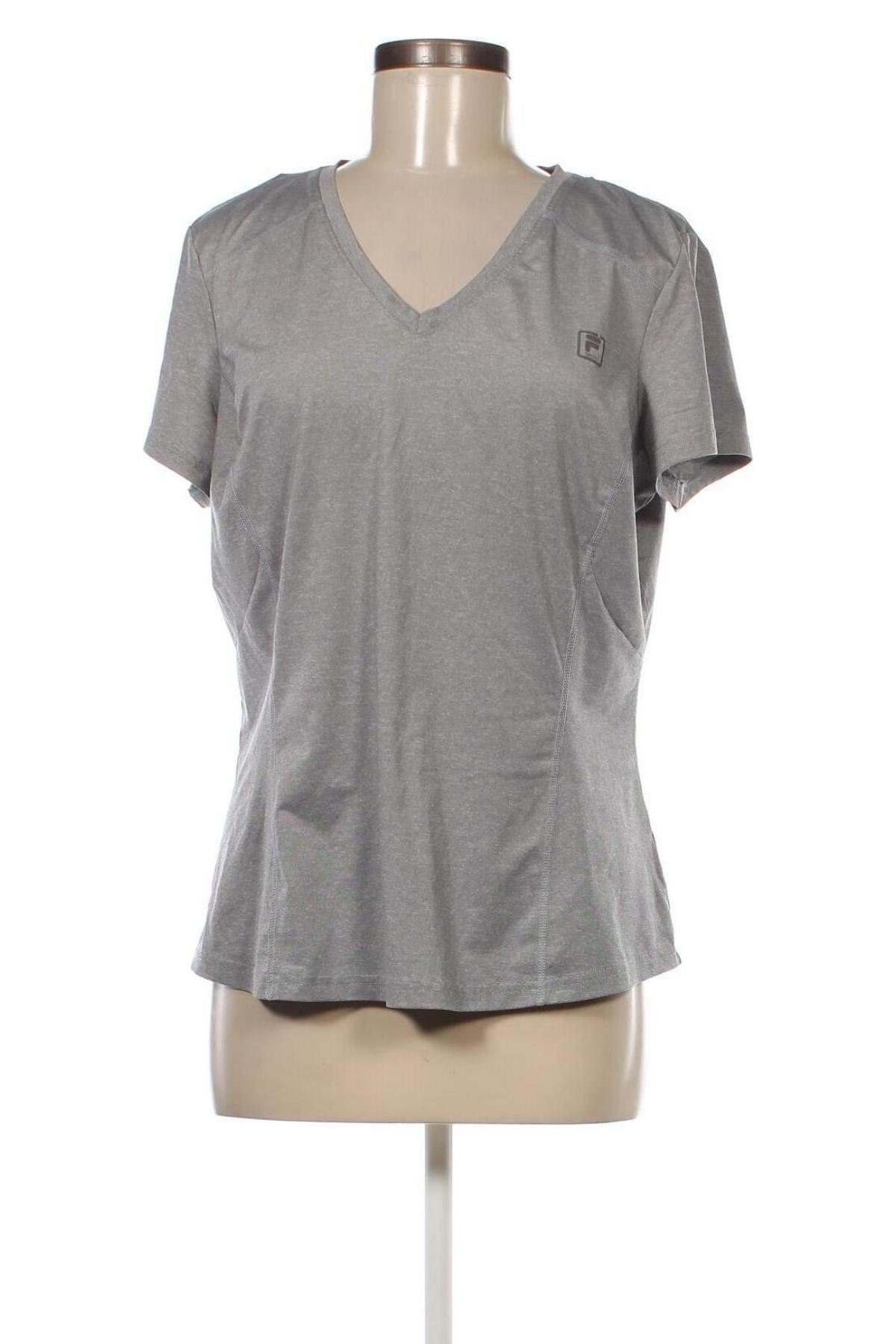 Γυναικείο t-shirt FILA, Μέγεθος XL, Χρώμα Γκρί, Τιμή 13,81 €