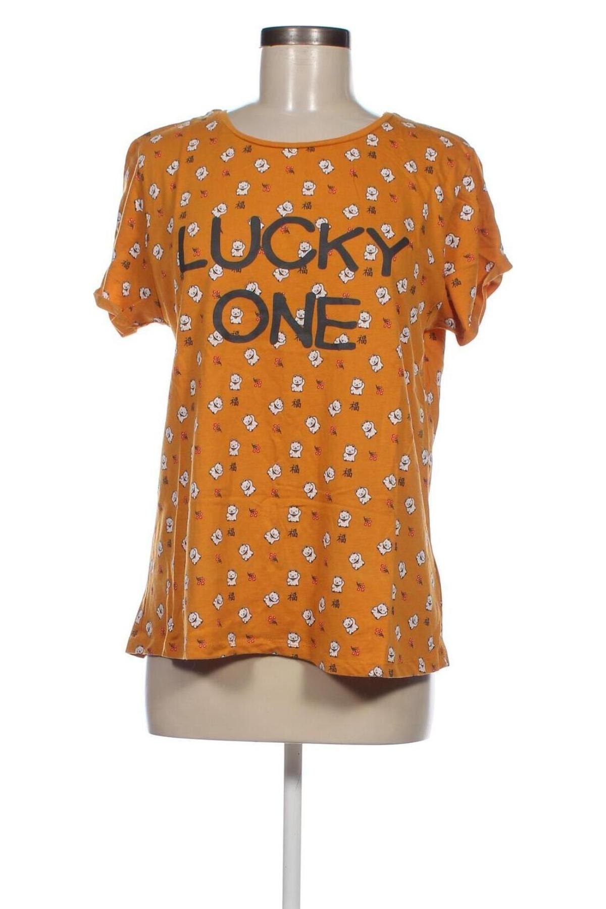 Дамска тениска Fb Sister, Размер XL, Цвят Оранжев, Цена 7,43 лв.