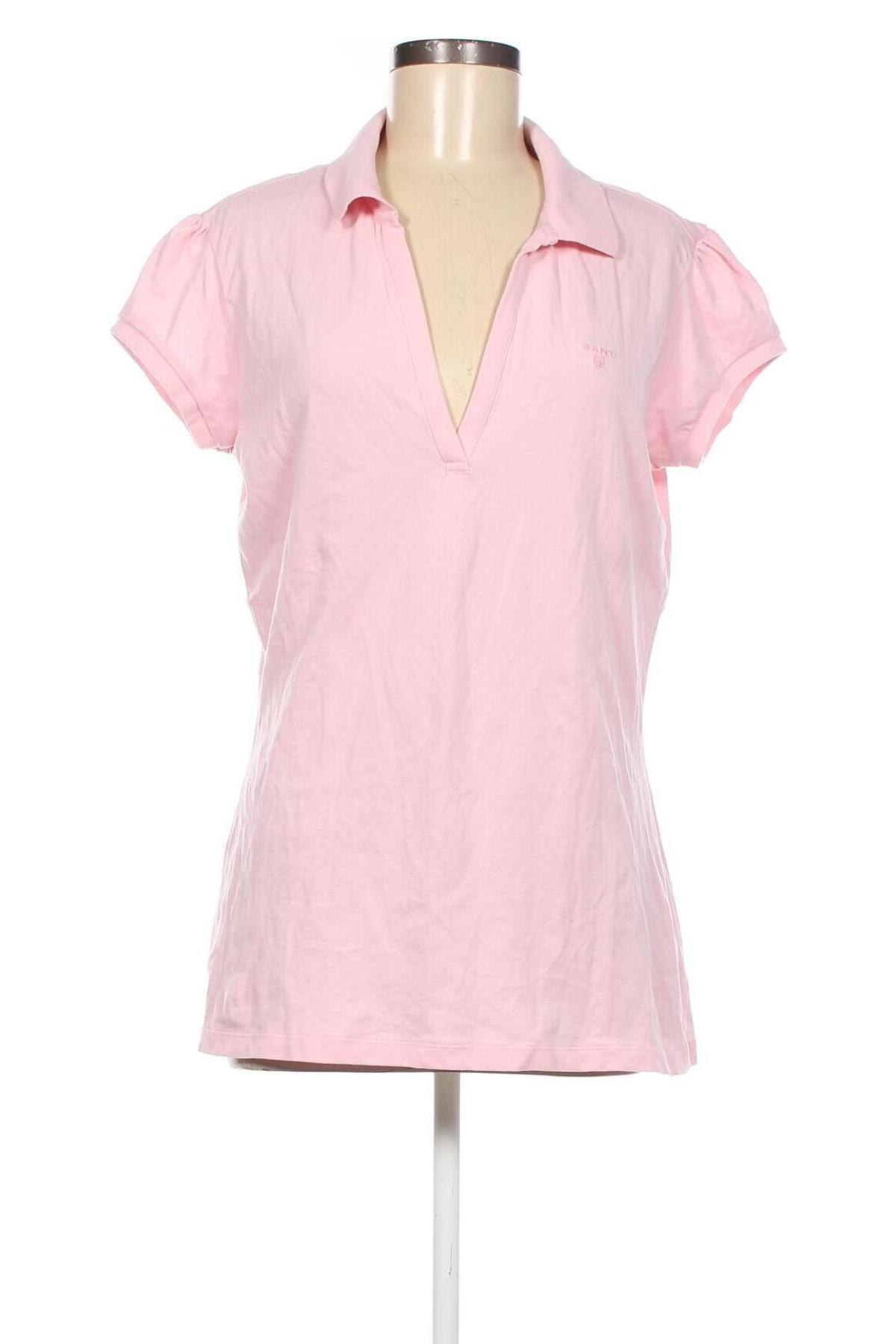 Дамска тениска Gant, Размер XXL, Цвят Розов, Цена 91,20 лв.