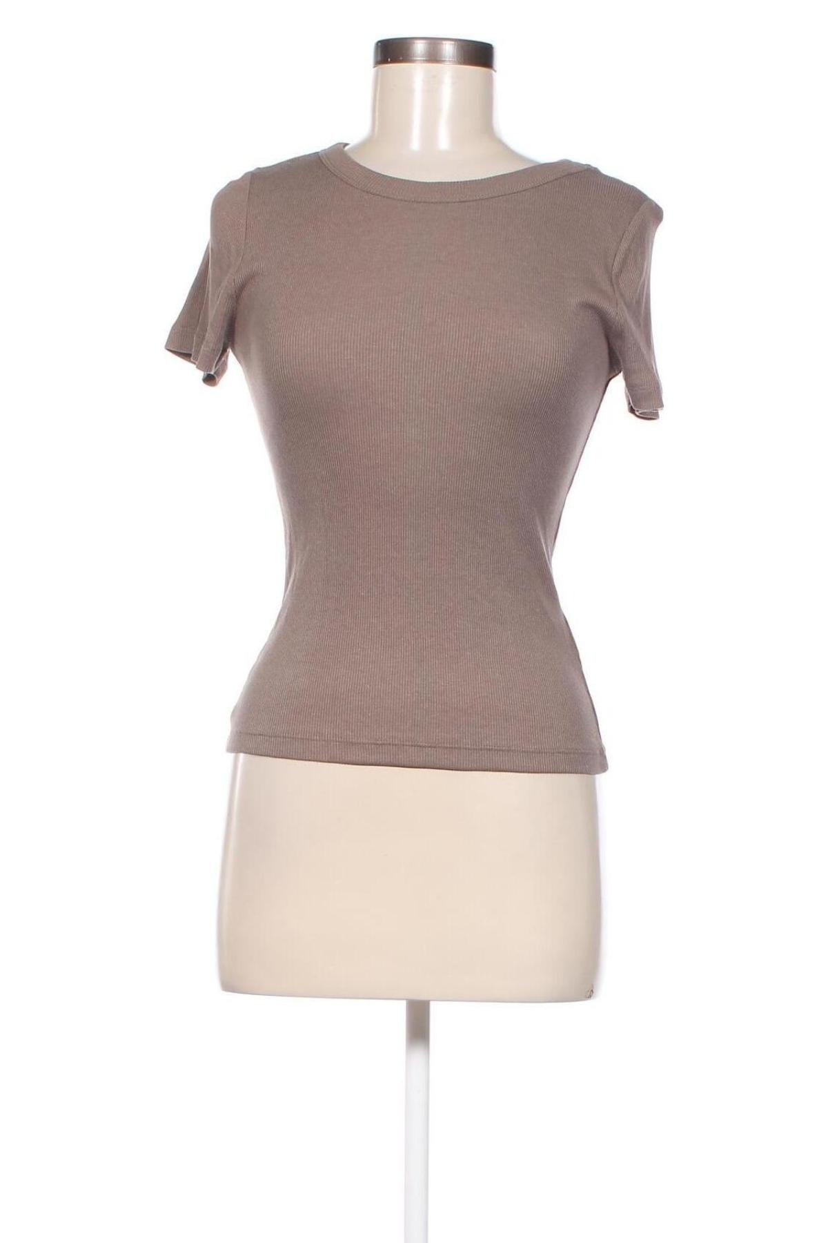 Damen T-Shirt H&M, Größe S, Farbe Braun, Preis € 5,48