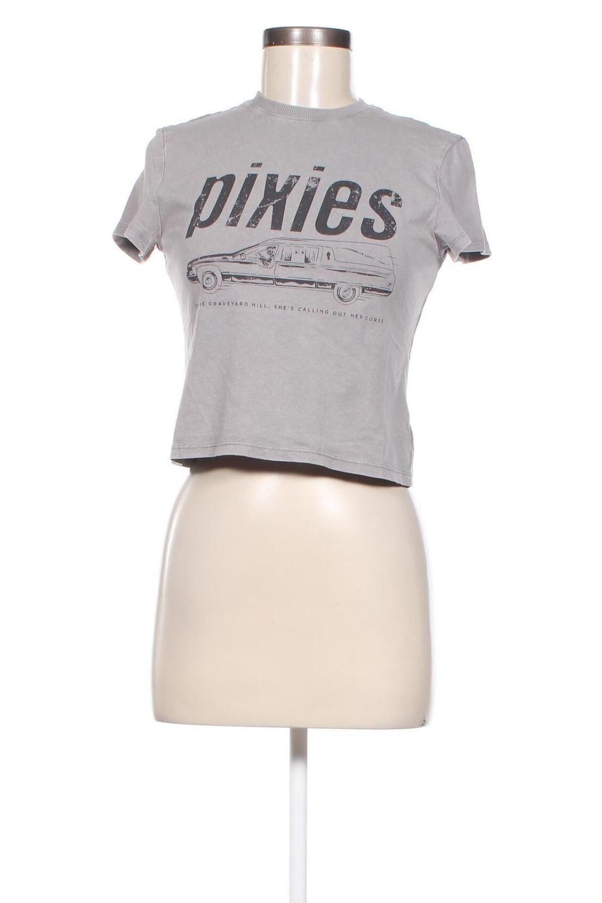 Damen T-Shirt H&M Divided, Größe M, Farbe Grau, Preis € 11,00