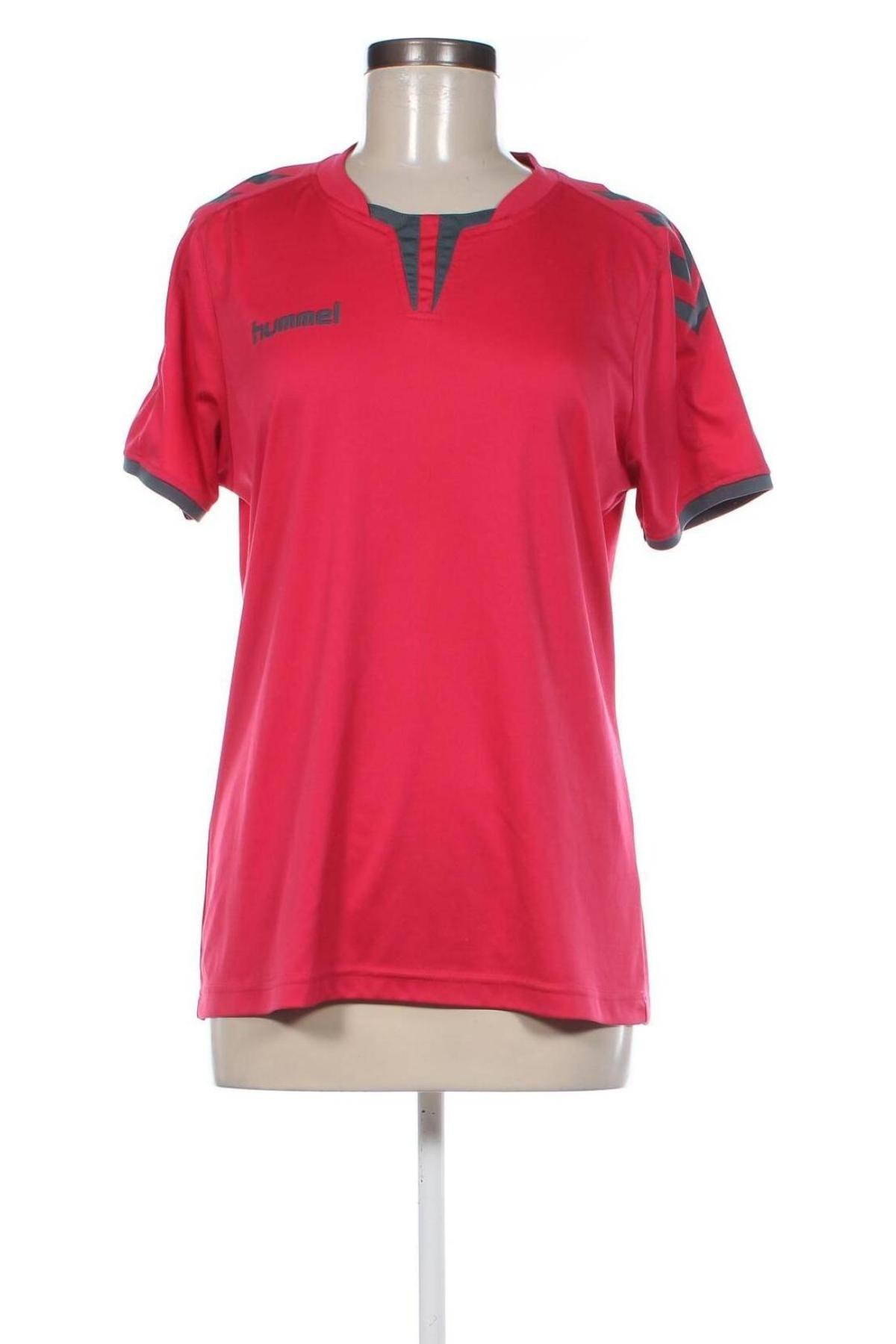 Γυναικείο t-shirt Hummel, Μέγεθος L, Χρώμα Ρόζ , Τιμή 4,42 €