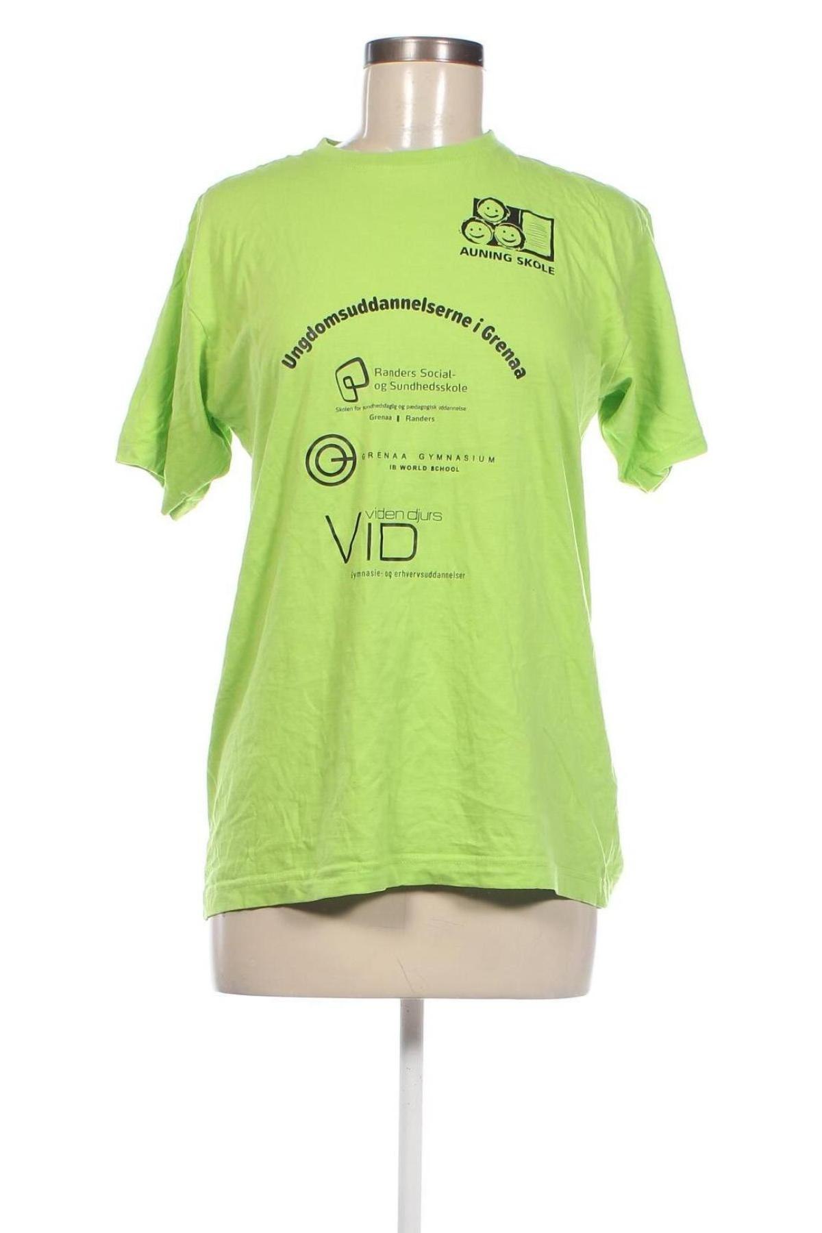 Дамска тениска ID Identity, Размер M, Цвят Зелен, Цена 8,80 лв.