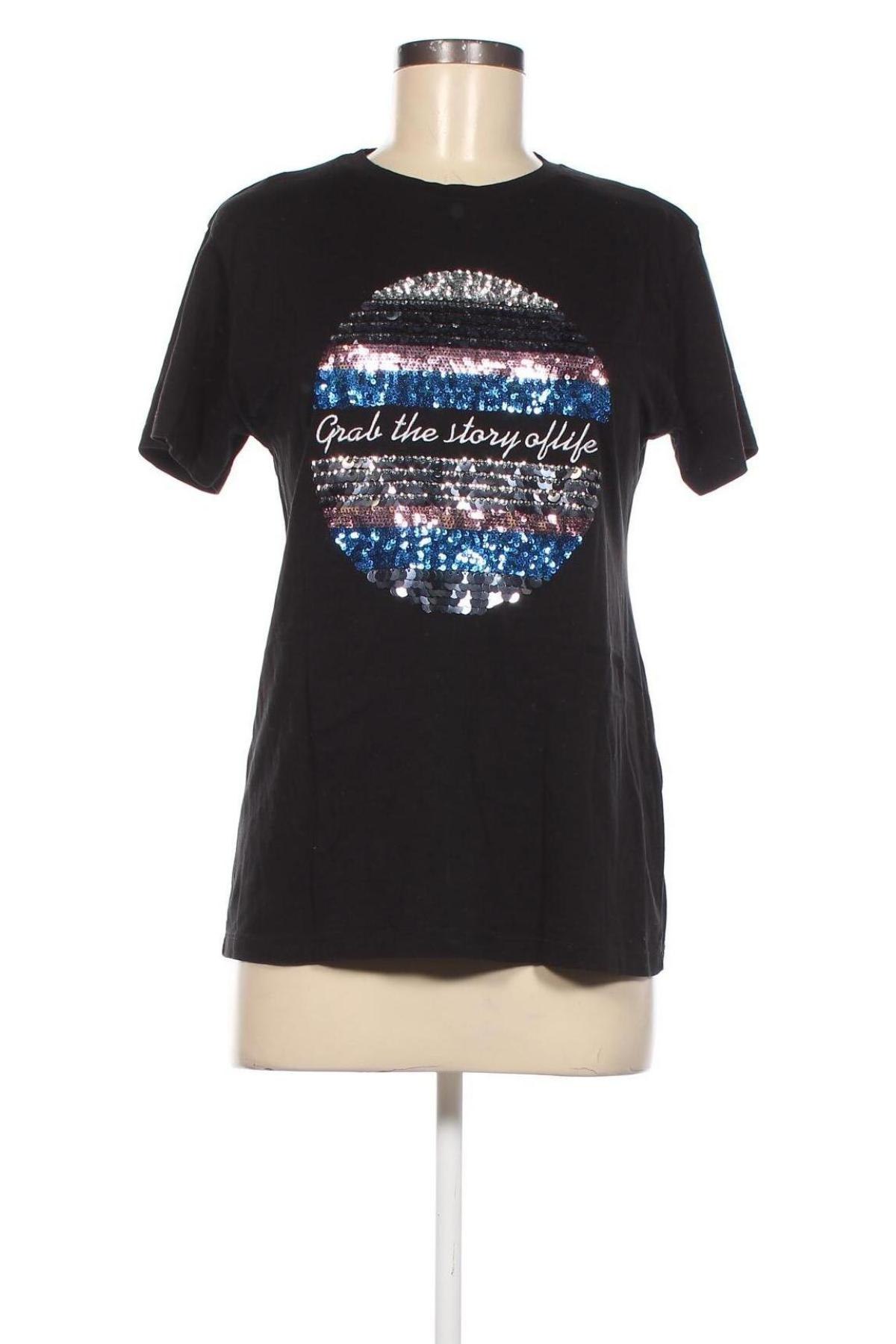 Dámske tričko Pin Up, Veľkosť M, Farba Čierna, Cena  6,65 €