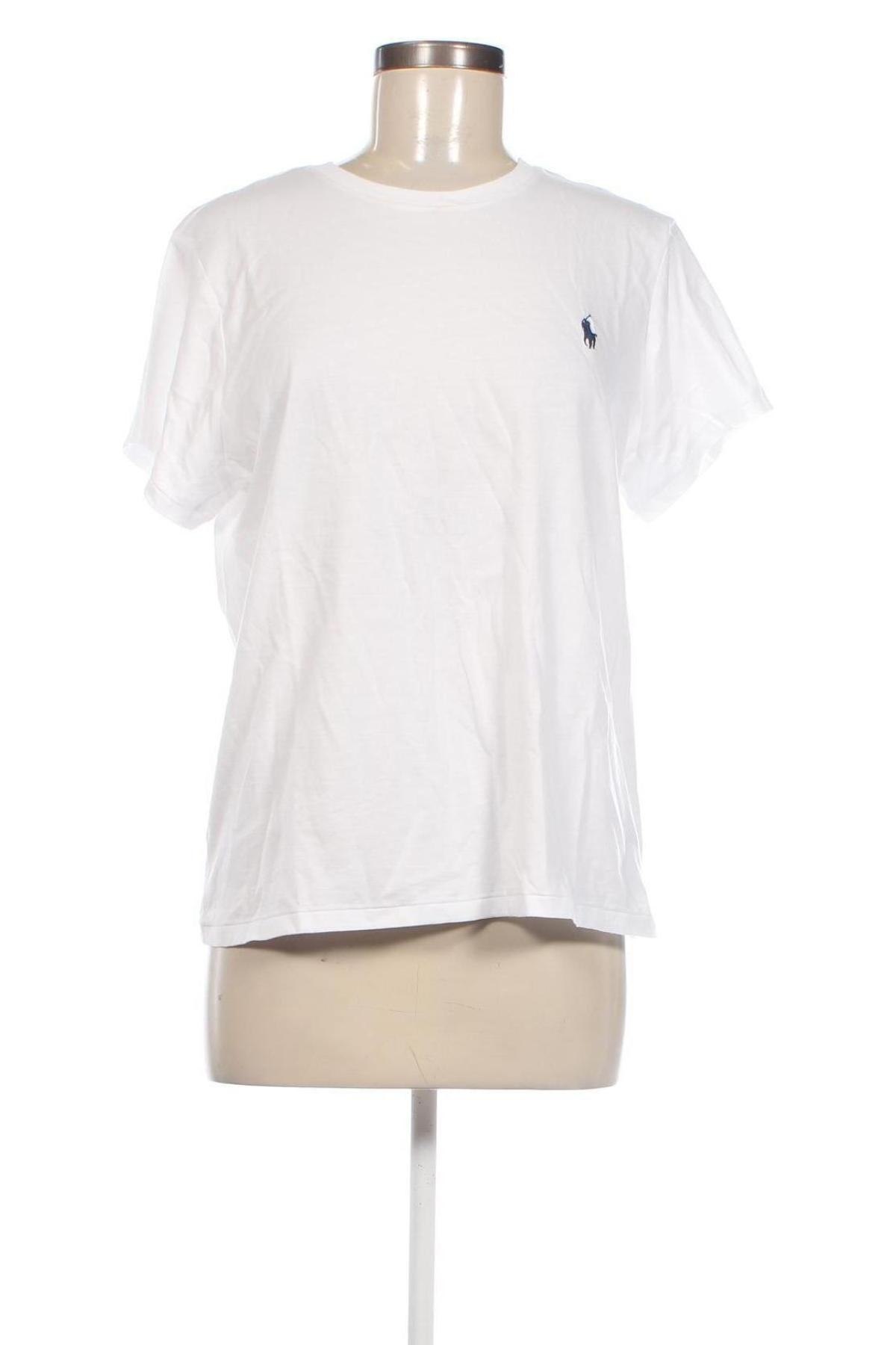 Γυναικείο t-shirt Polo By Ralph Lauren, Μέγεθος L, Χρώμα Λευκό, Τιμή 67,73 €