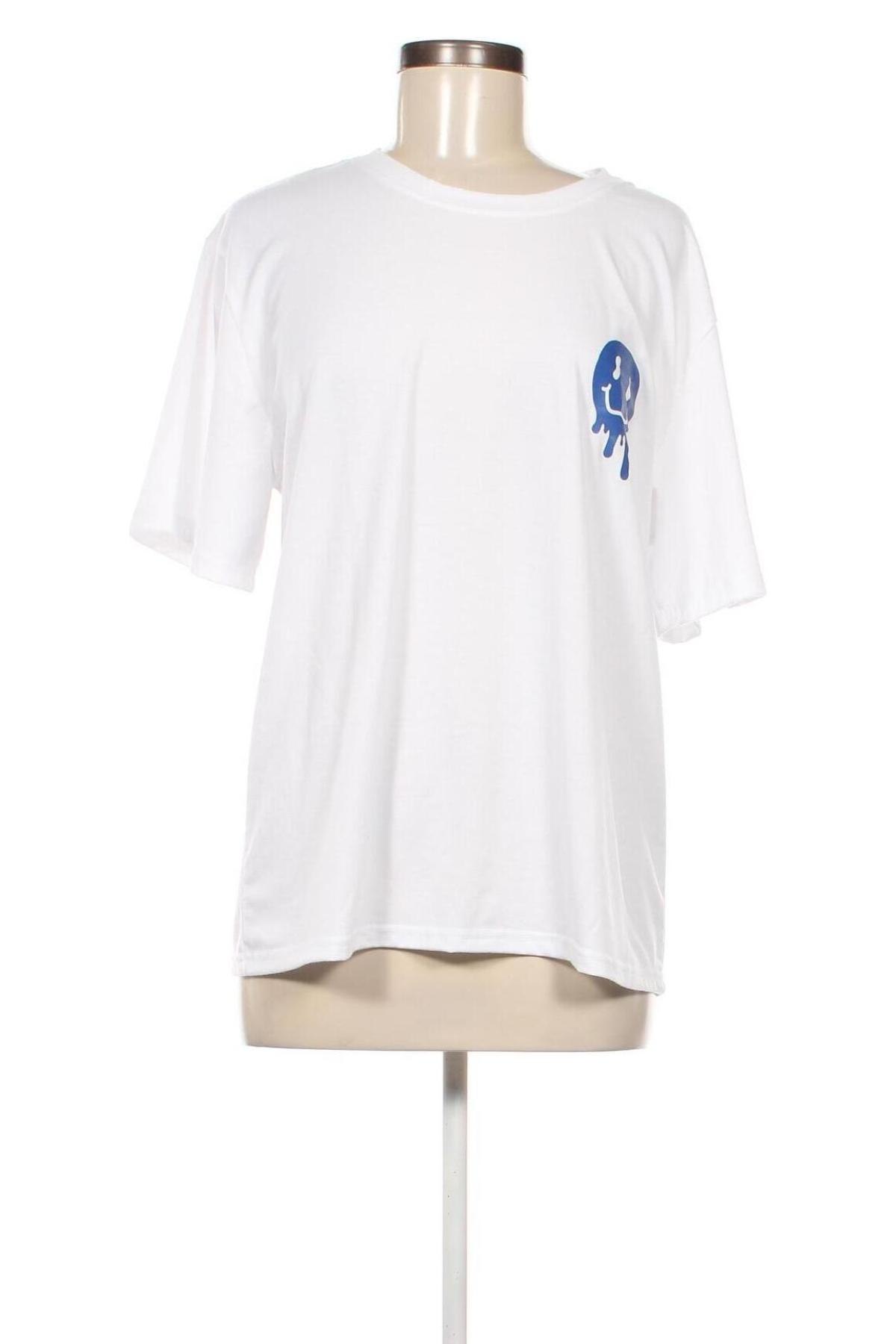 Дамска тениска SHEIN, Размер M, Цвят Бял, Цена 8,45 лв.