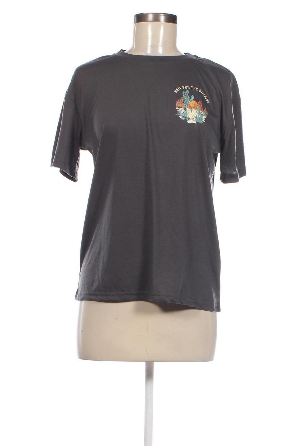 Γυναικείο t-shirt SHEIN, Μέγεθος M, Χρώμα Γκρί, Τιμή 8,04 €