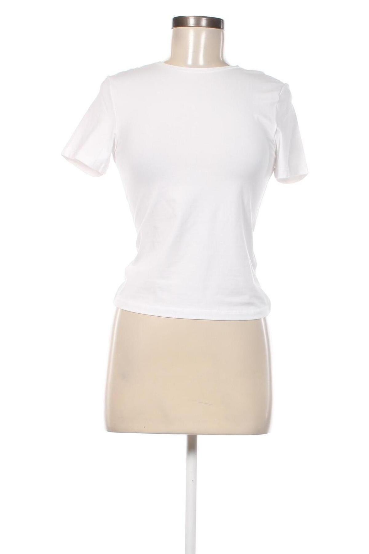Tricou de femei Weekday, Mărime M, Culoare Alb, Preț 43,42 Lei
