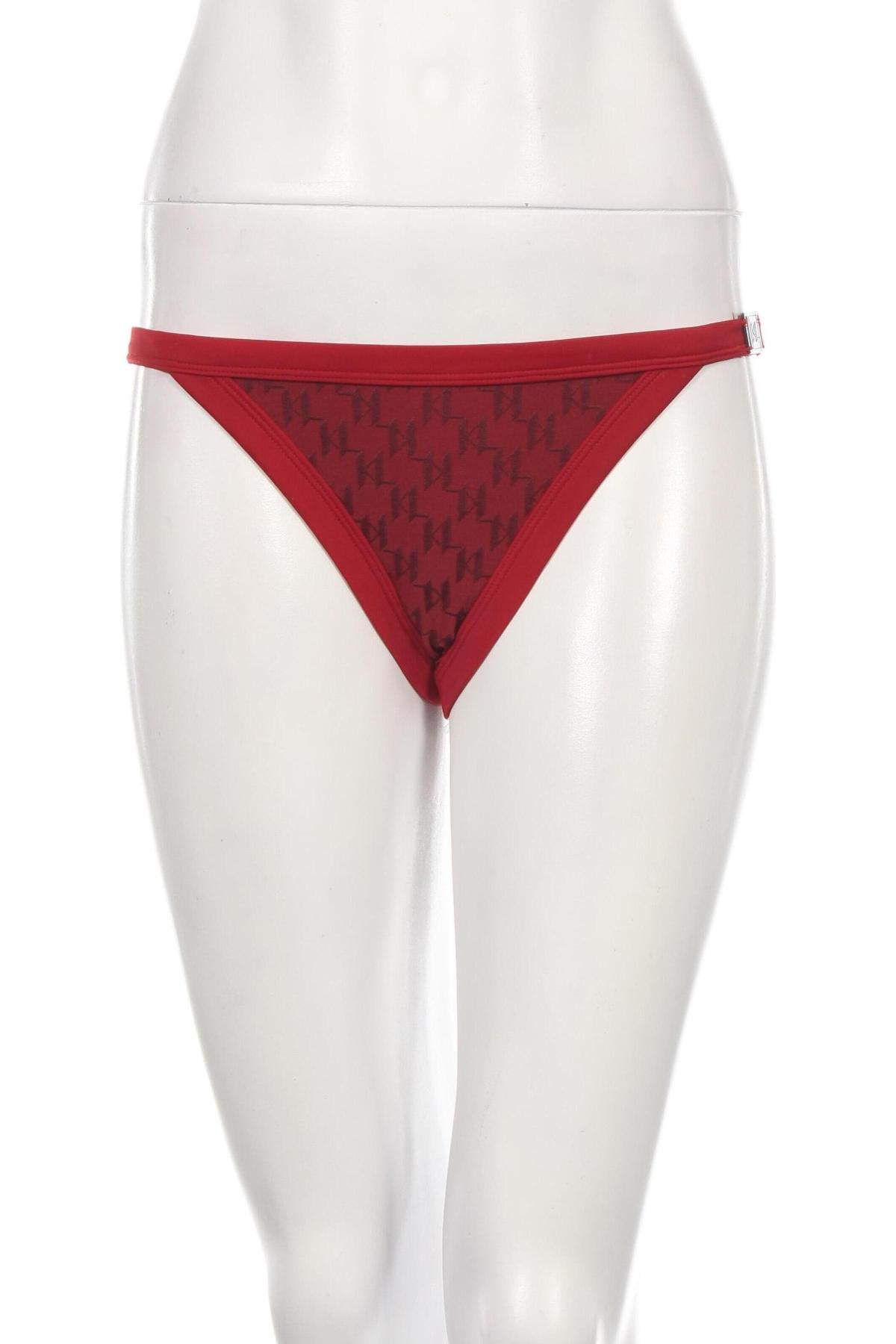 Dámske plavky  Karl Lagerfeld, Veľkosť S, Farba Červená, Cena  46,18 €
