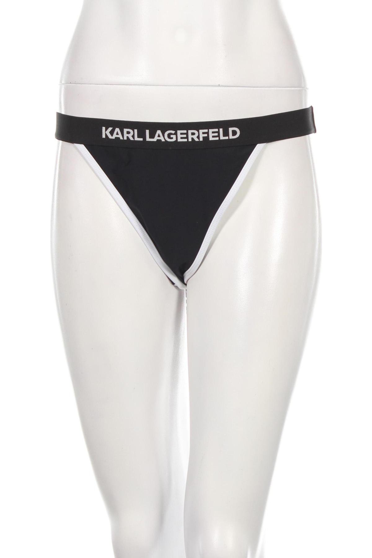 Дамски бански Karl Lagerfeld, Размер L, Цвят Черен, Цена 112,00 лв.