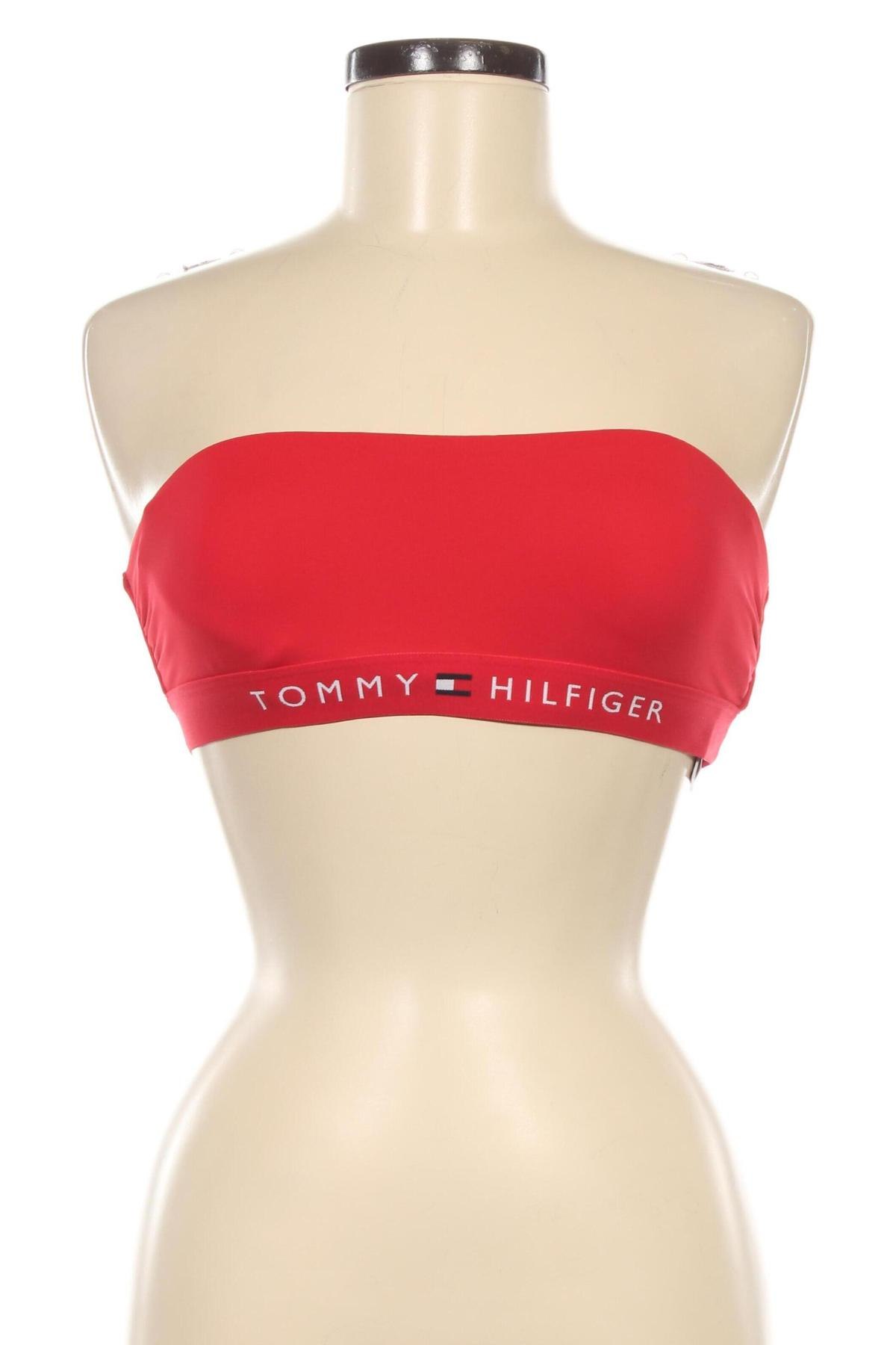 Costum de baie de damă Tommy Hilfiger, Mărime XS, Culoare Roșu, Preț 253,29 Lei