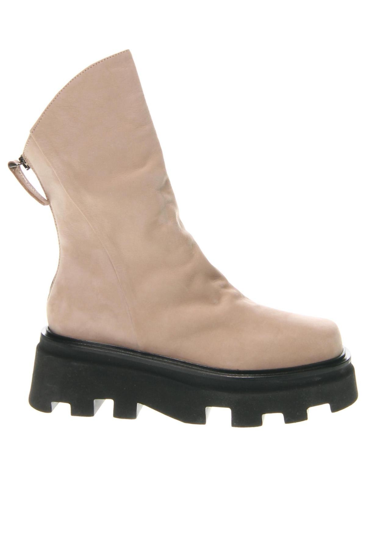 Damen Stiefeletten, Größe 36, Farbe Beige, Preis 63,92 €