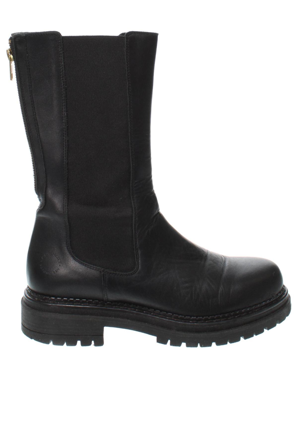 Damen Stiefeletten Cashott, Größe 38, Farbe Schwarz, Preis € 61,47