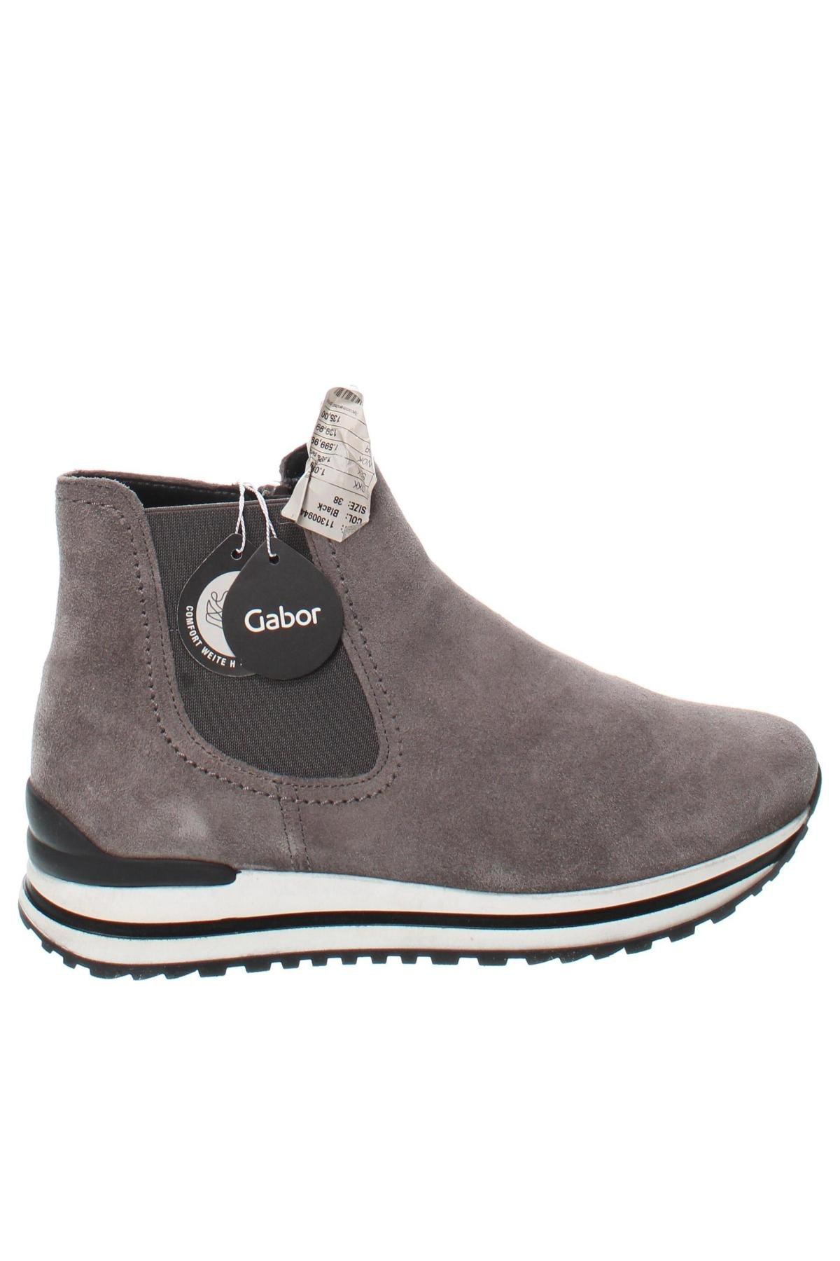 Damen Stiefeletten Gabor, Größe 38, Farbe Grau, Preis € 88,66