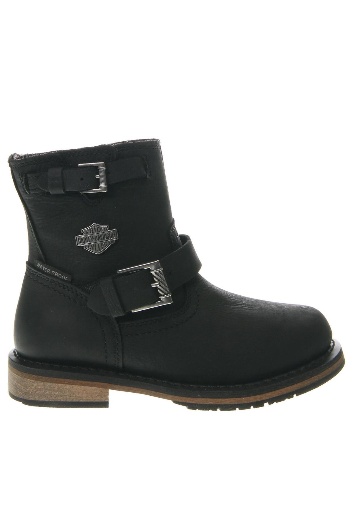 Damen Stiefeletten Harley-Davidson, Größe 37, Farbe Schwarz, Preis 88,66 €