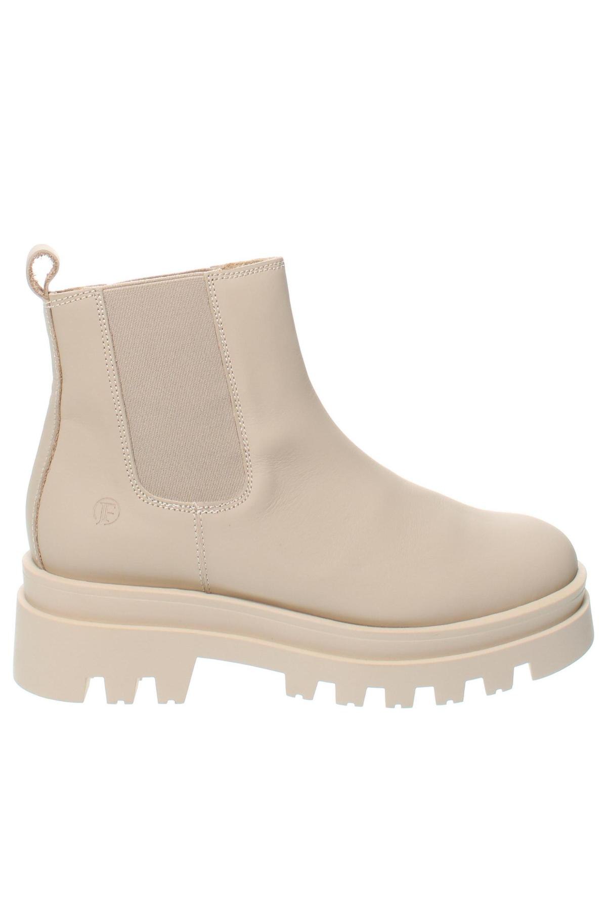 Damen Stiefeletten Jolana&Fenena, Größe 38, Farbe Beige, Preis € 21,65