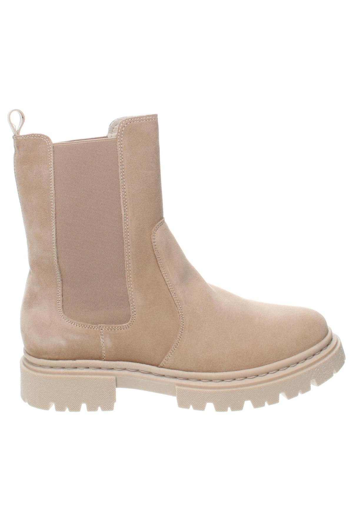 Damen Stiefeletten Jolana&Fenena, Größe 39, Farbe Beige, Preis 26,60 €