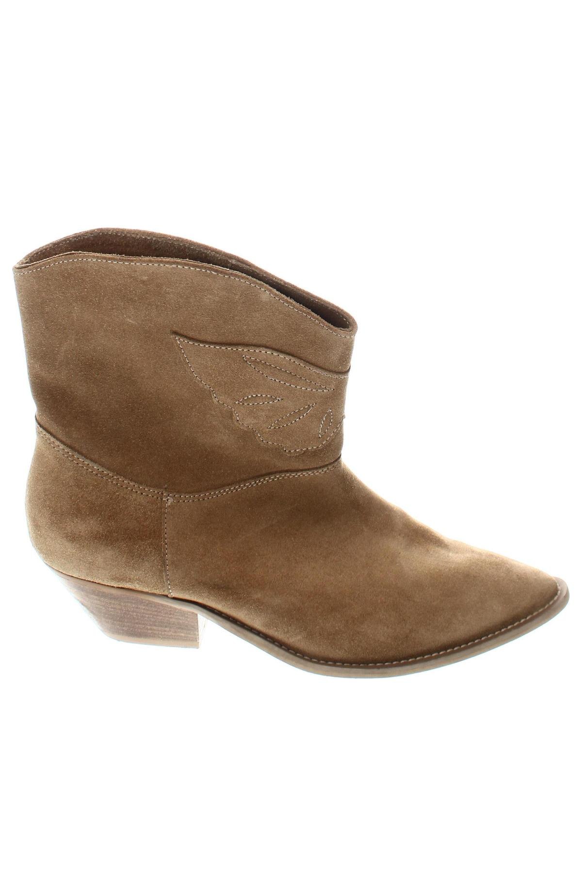 Damen Stiefeletten L37, Größe 39, Farbe Beige, Preis 80,72 €