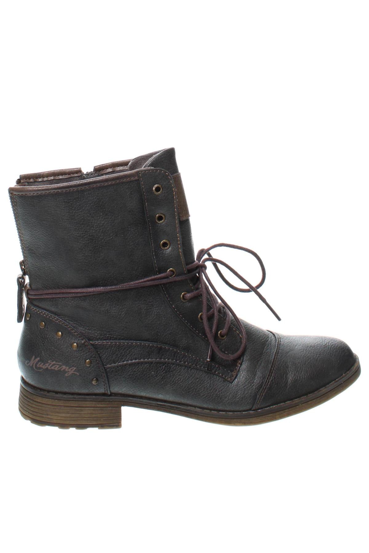 Damen Stiefeletten Mustang, Größe 41, Farbe Grau, Preis 25,88 €