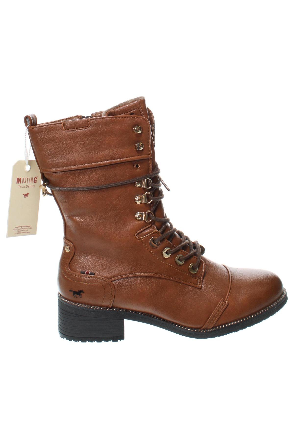 Damen Stiefeletten Mustang, Größe 40, Farbe Braun, Preis € 32,47