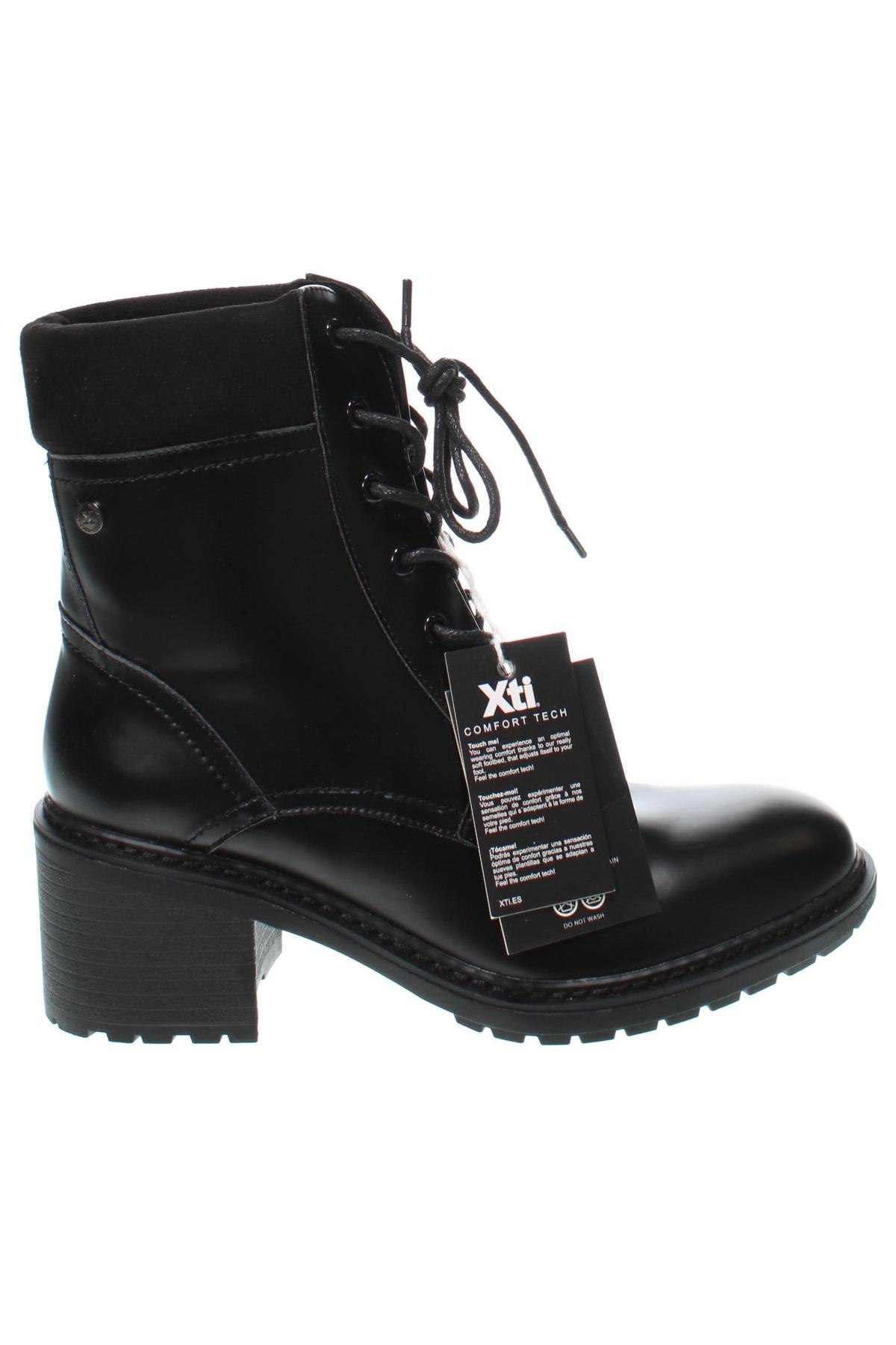 Botine de damă Xti, Mărime 40, Culoare Negru, Preț 184,21 Lei