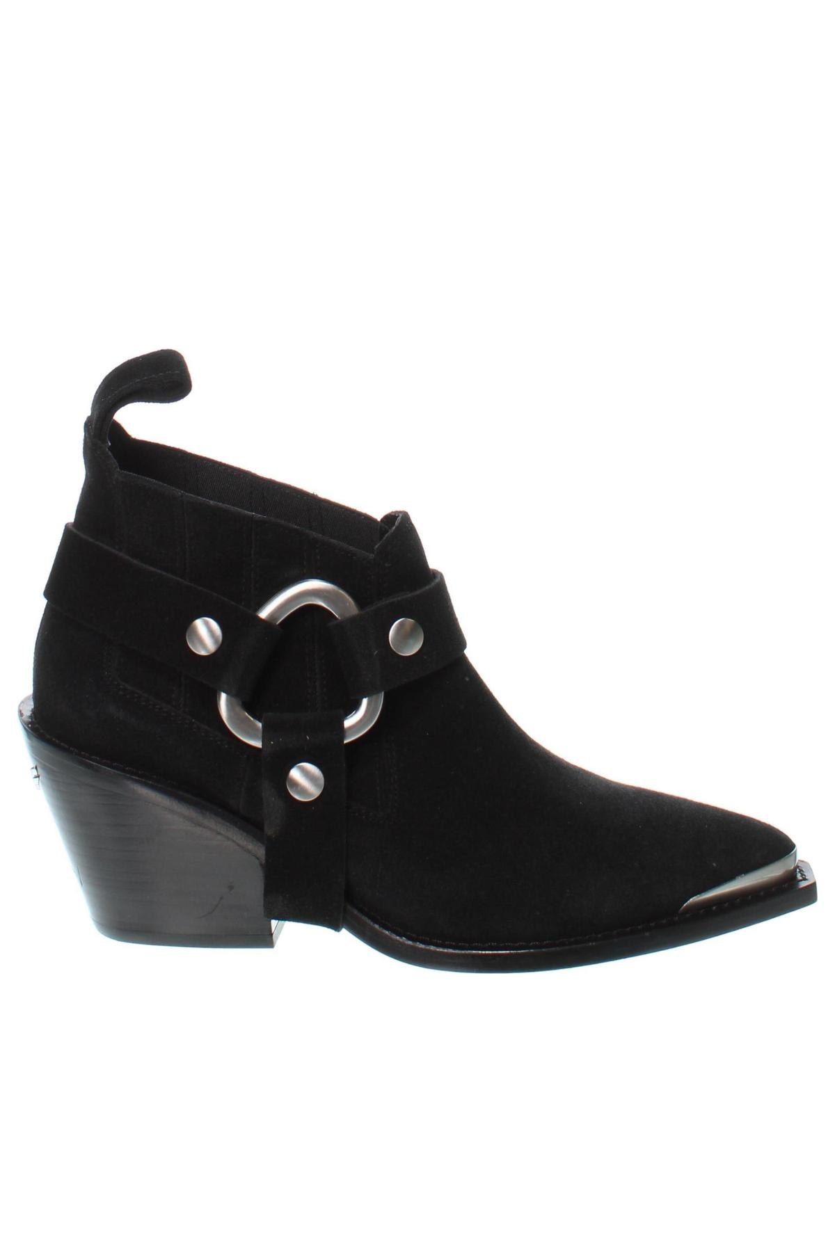 Botine de damă Zadig & Voltaire, Mărime 37, Culoare Negru, Preț 1.697,37 Lei