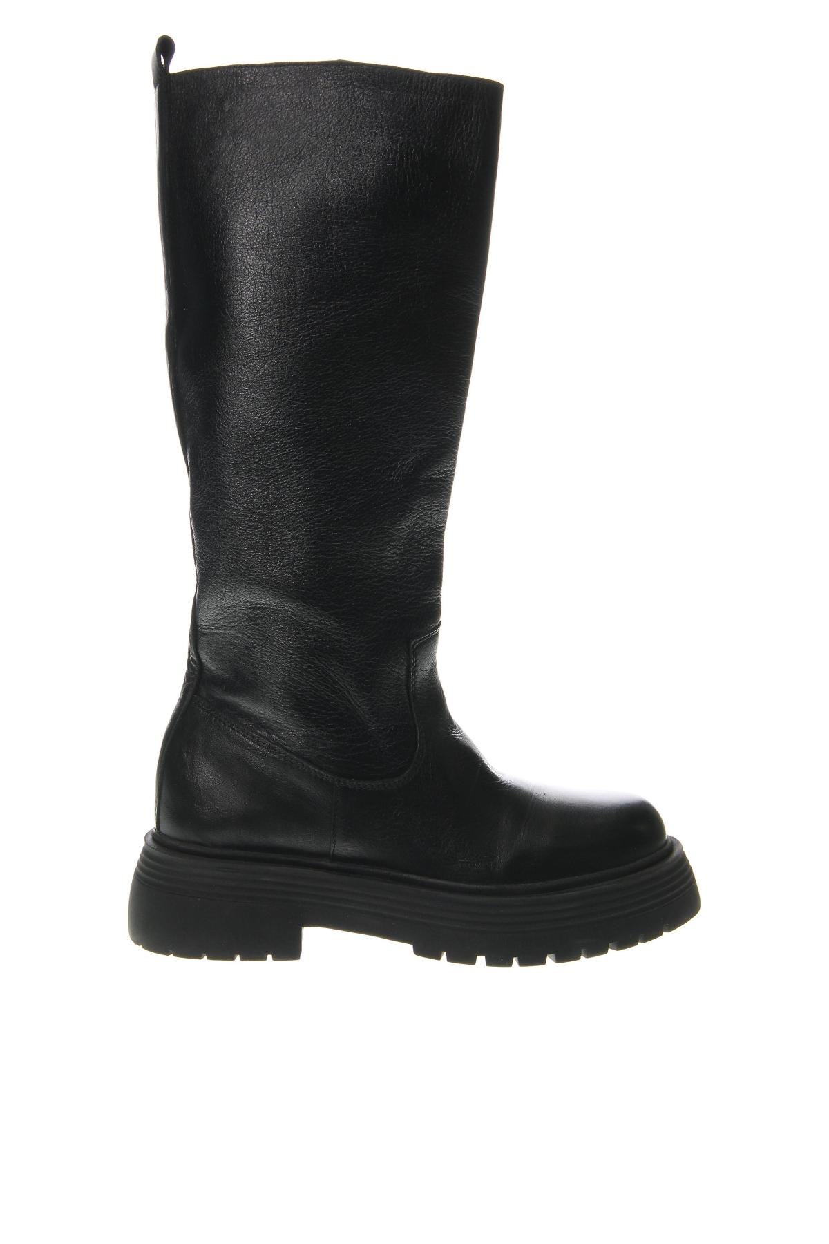 Γυναικείες μπότες Inuovo, Μέγεθος 39, Χρώμα Μαύρο, Τιμή 62,78 €