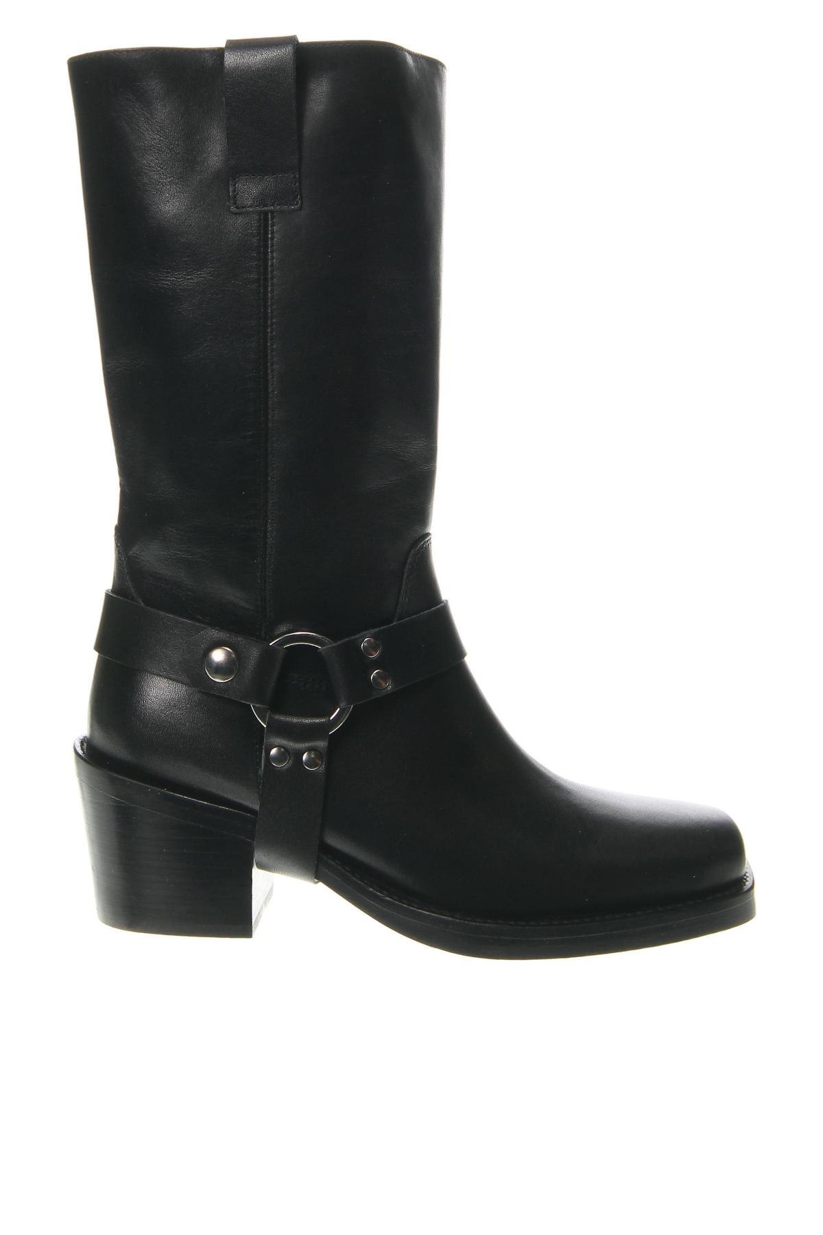 Γυναικείες μπότες Jonak, Μέγεθος 37, Χρώμα Μαύρο, Τιμή 130,52 €