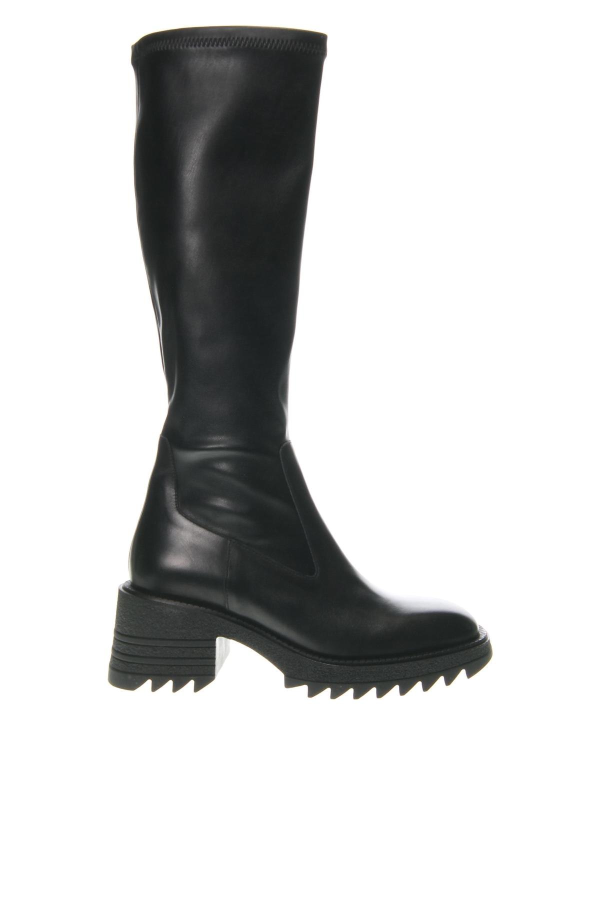 Γυναικείες μπότες Jonak, Μέγεθος 39, Χρώμα Μαύρο, Τιμή 141,39 €