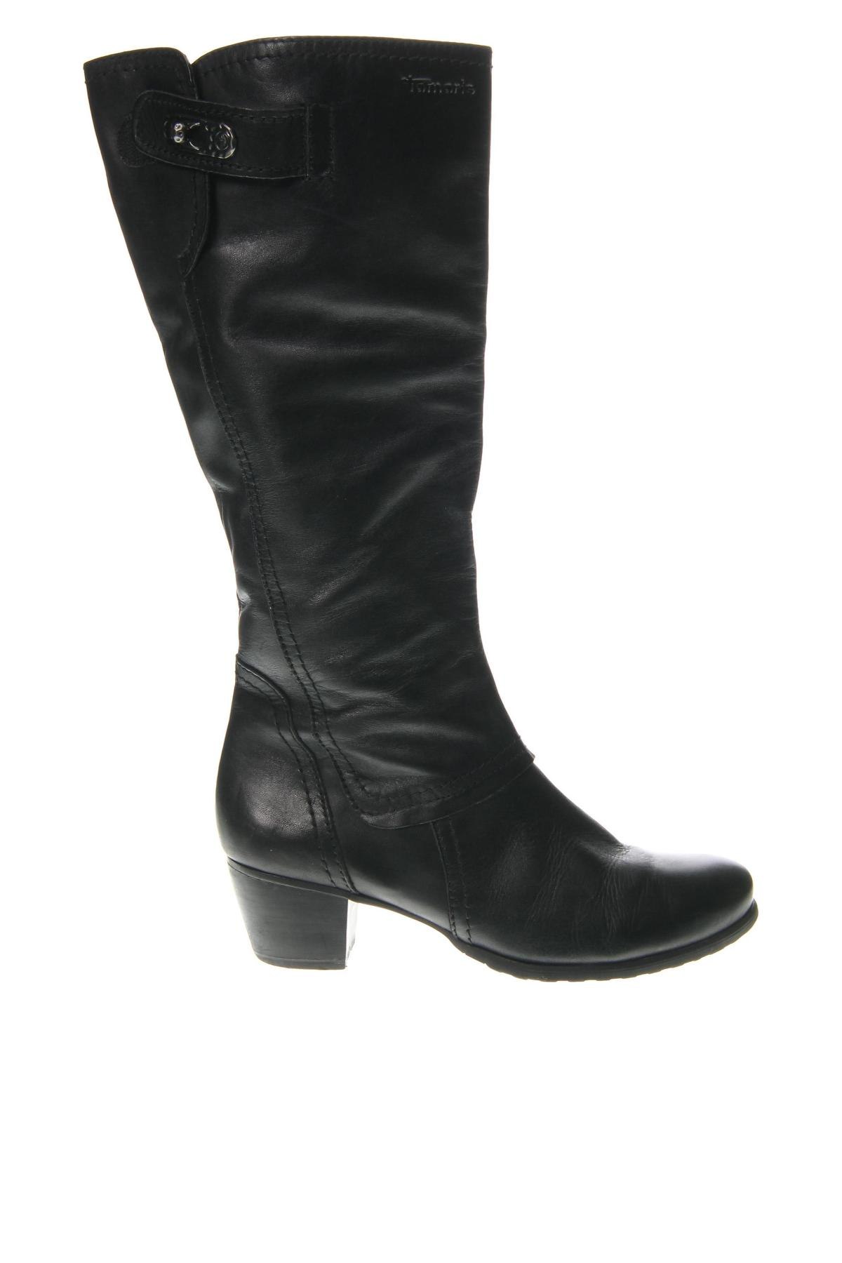 Γυναικείες μπότες Tamaris, Μέγεθος 40, Χρώμα Μαύρο, Τιμή 33,23 €